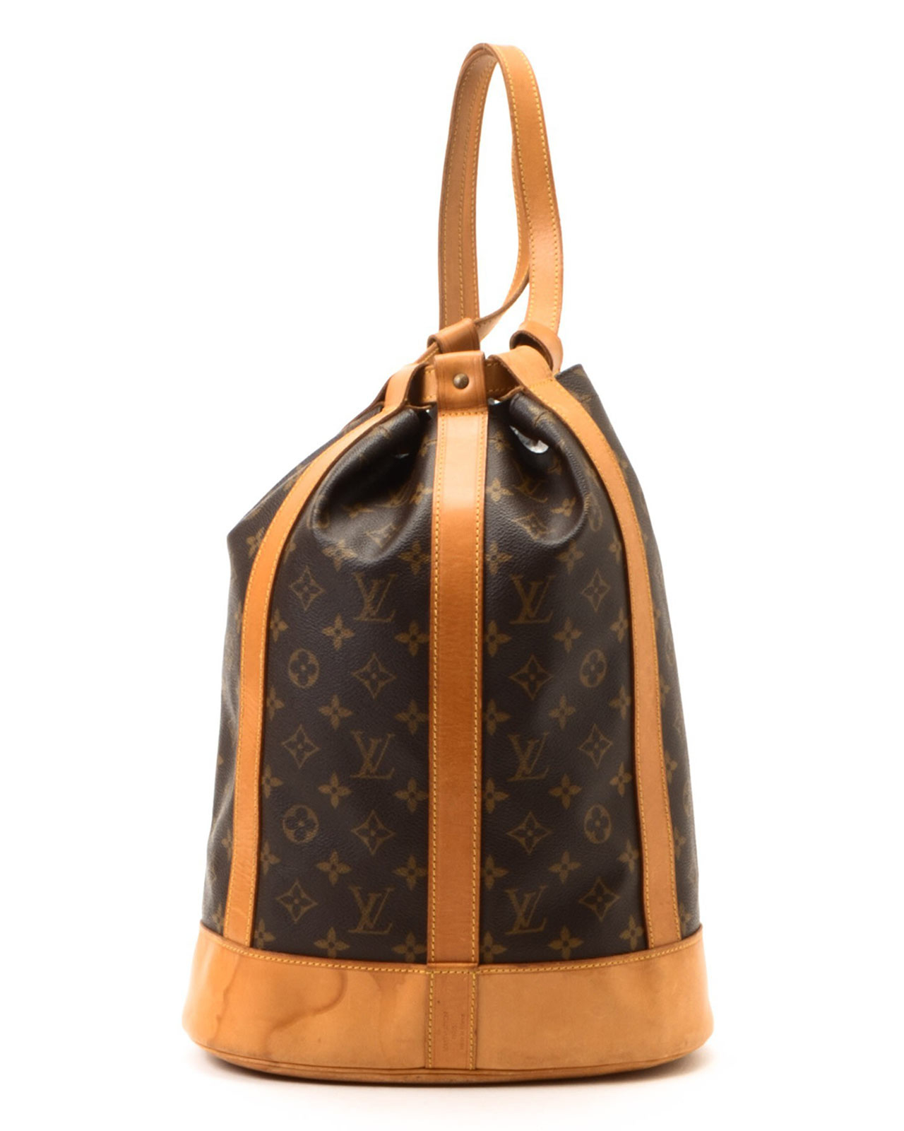 Lyst - Louis Vuitton Randonnee Pm Backpack in Brown
