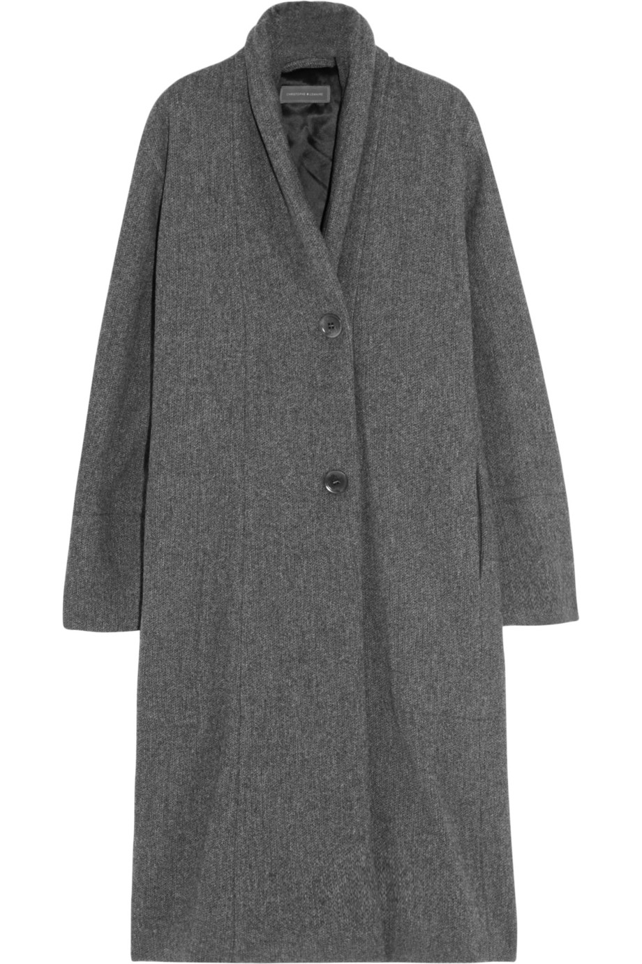 Lyst - Christophe lemaire Wool Coat in Gray