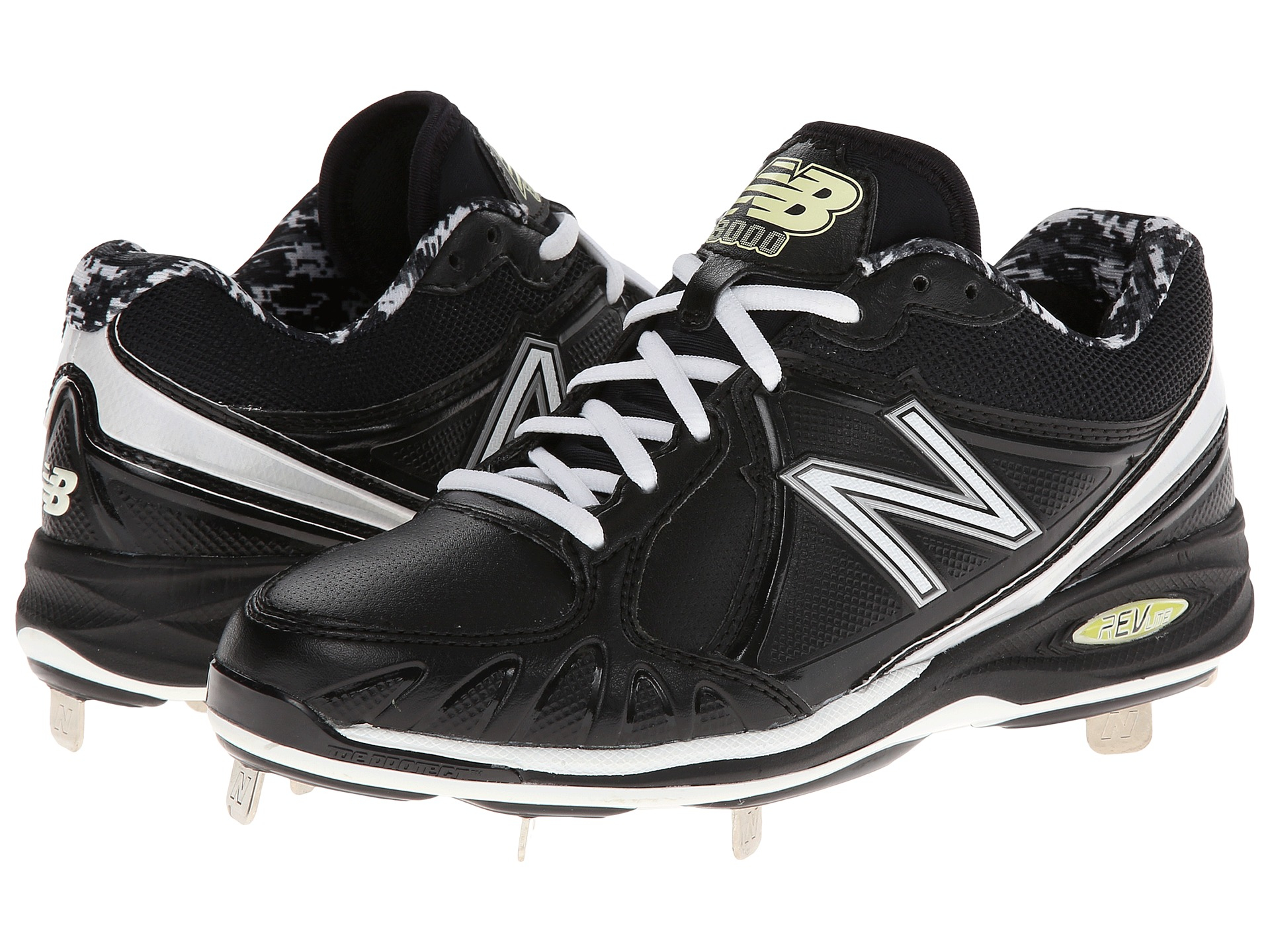 new balance men's l3000v2 metal low baseball cleats