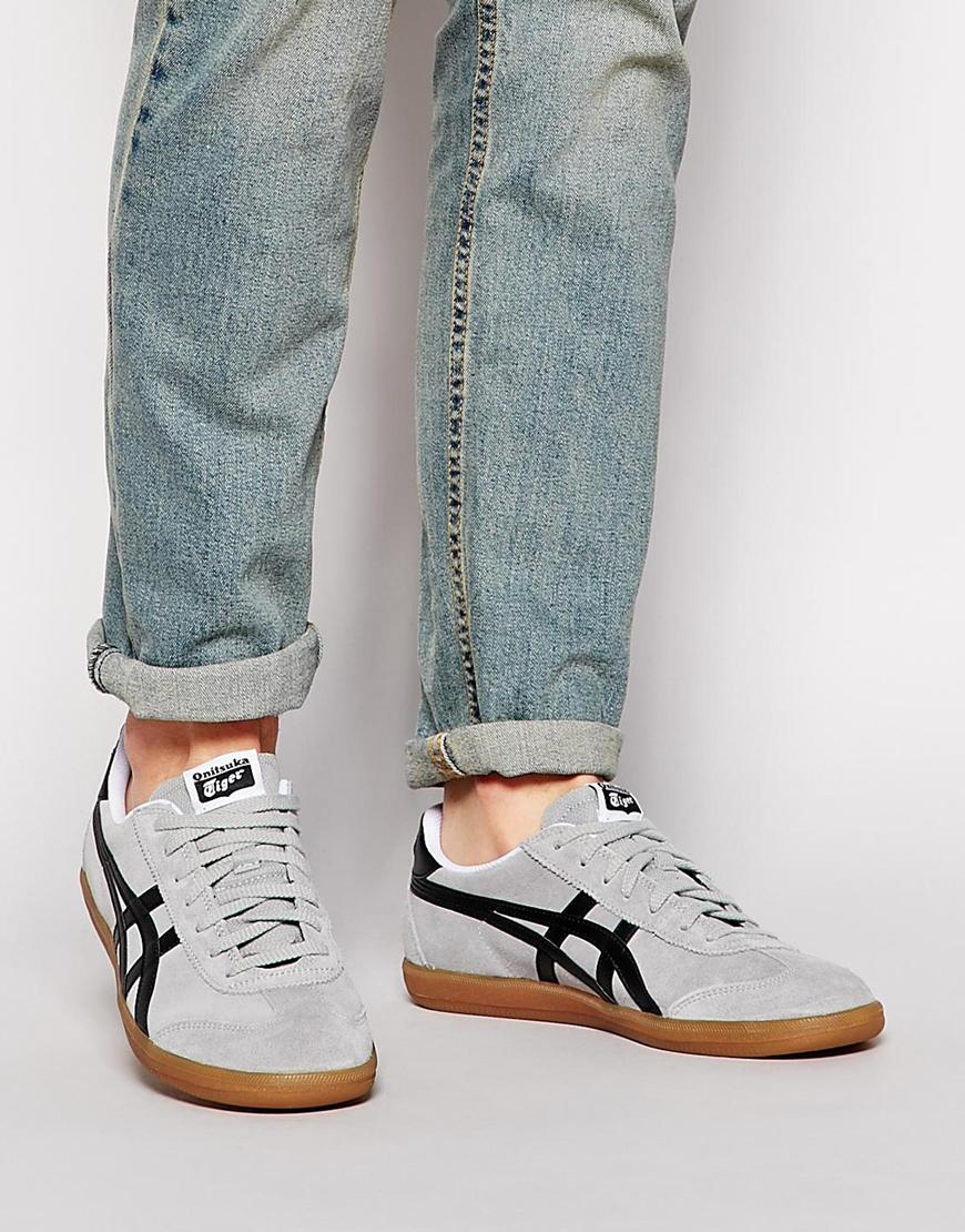 Lyst - Onitsuka Tiger Tokuten Suede Trainers in Gray for Men