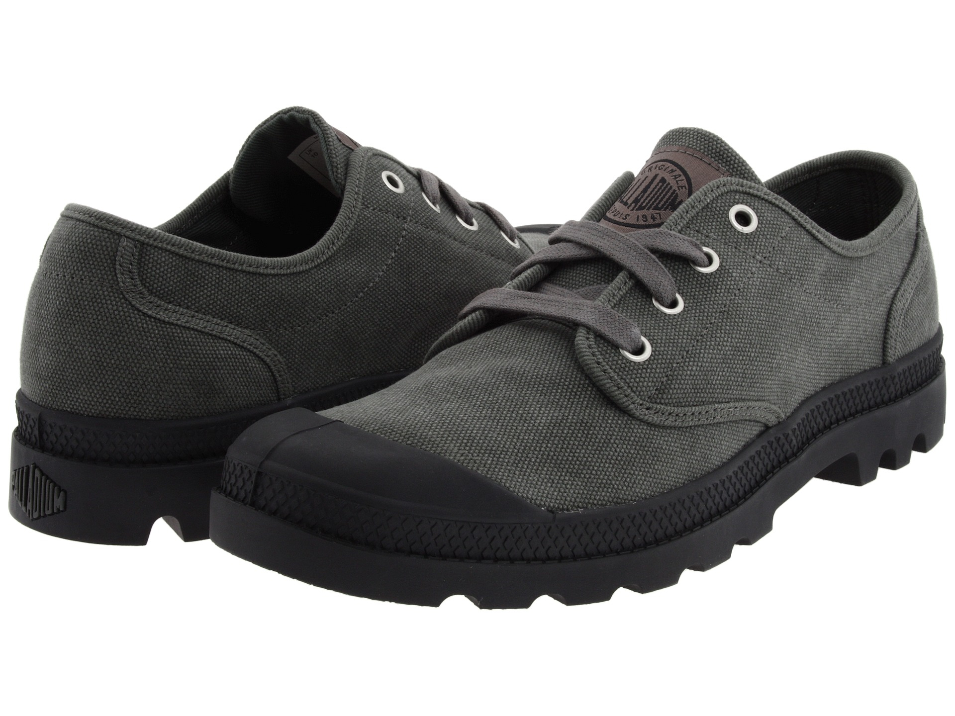 Palladium Pampa Oxford In Gray For Men Lyst