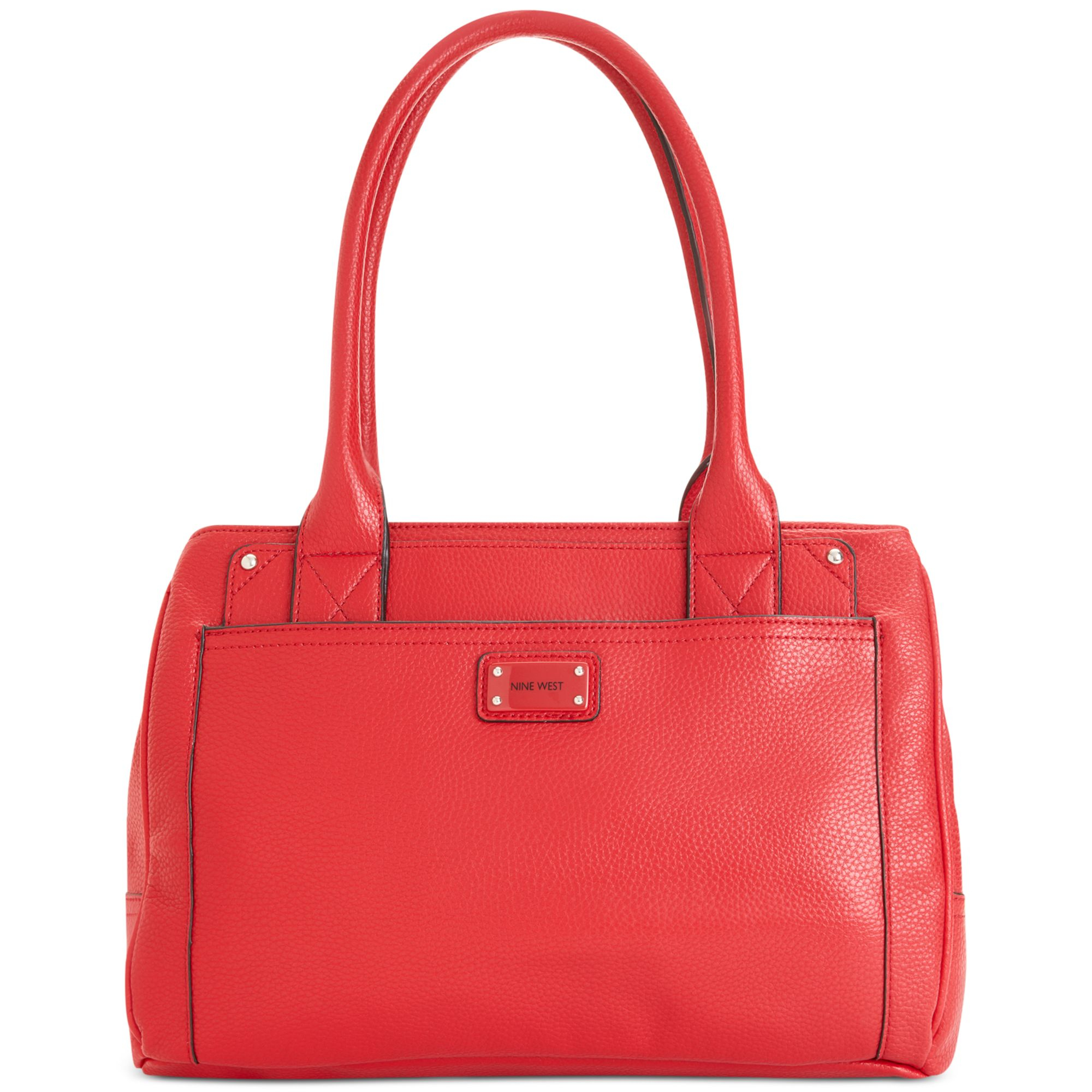 Lyst - Nine West Double Vision Medium Satchel in Red