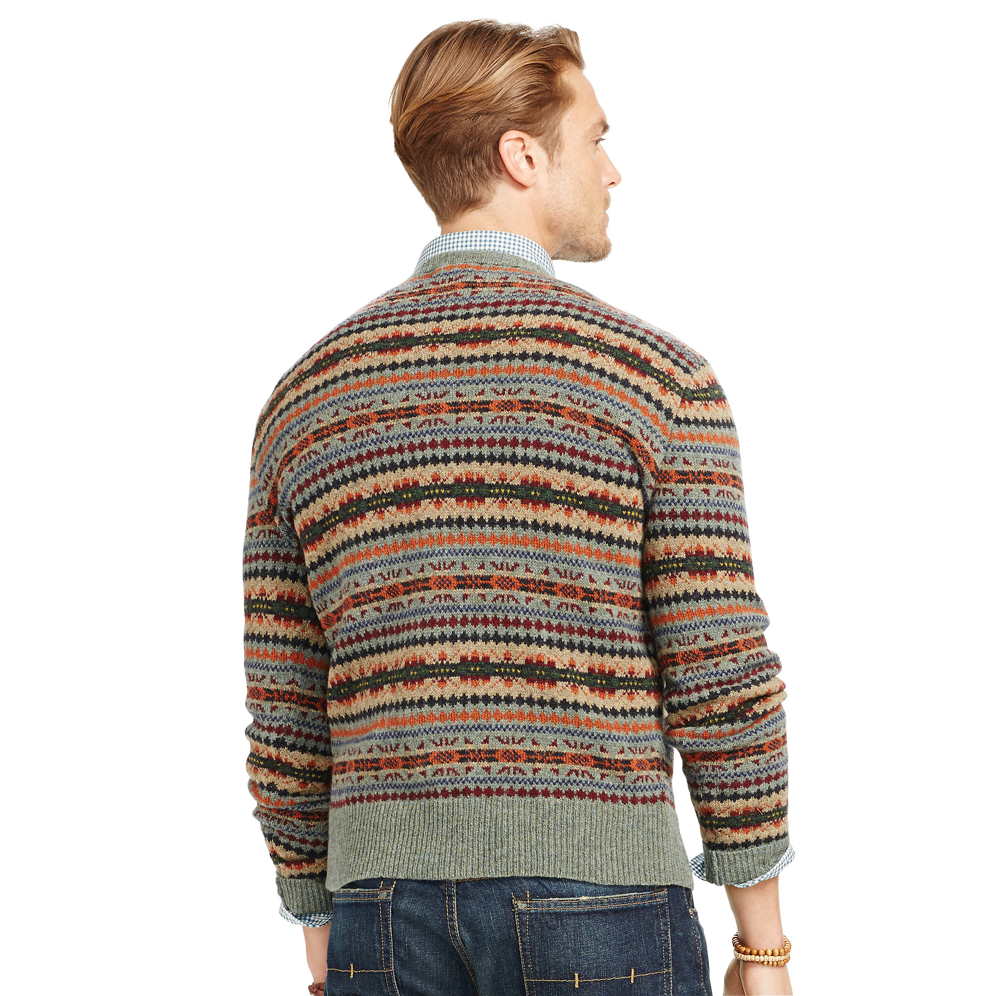 Polo ralph lauren Fair Isle Merino Wool Sweater for Men | Lyst