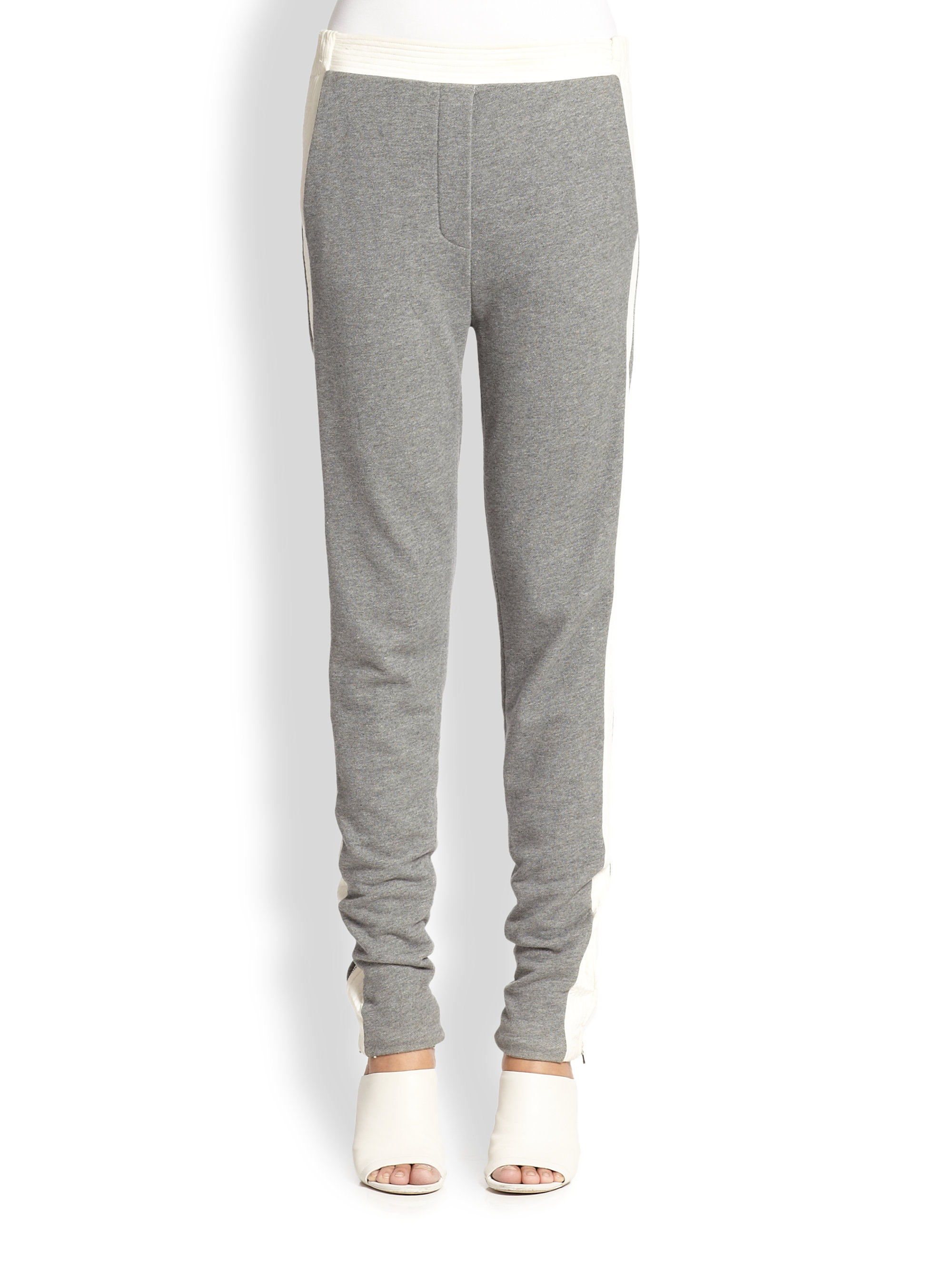 jersey track pants womens