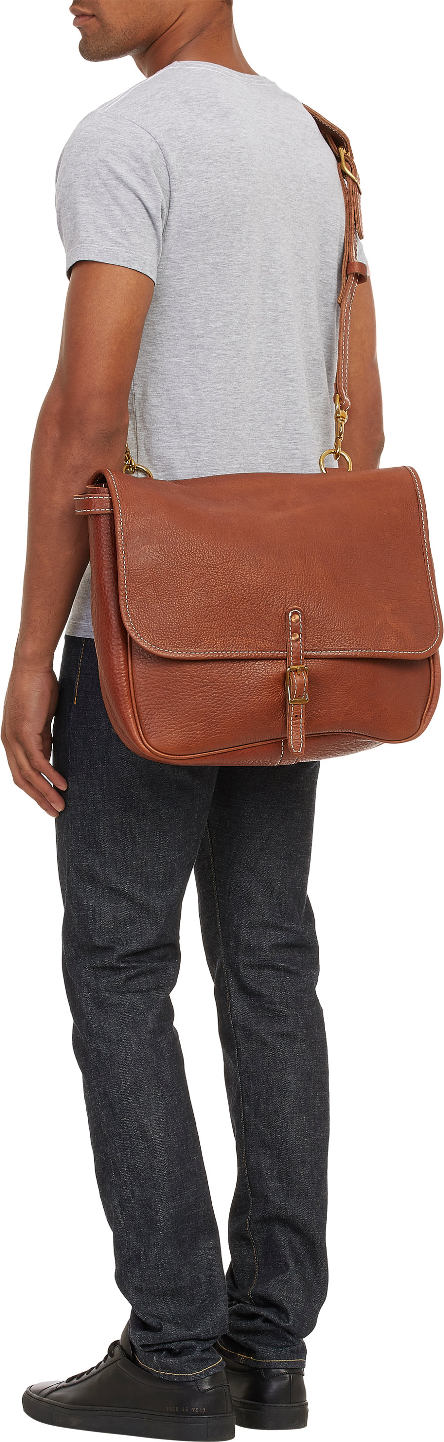 mailman leather bag