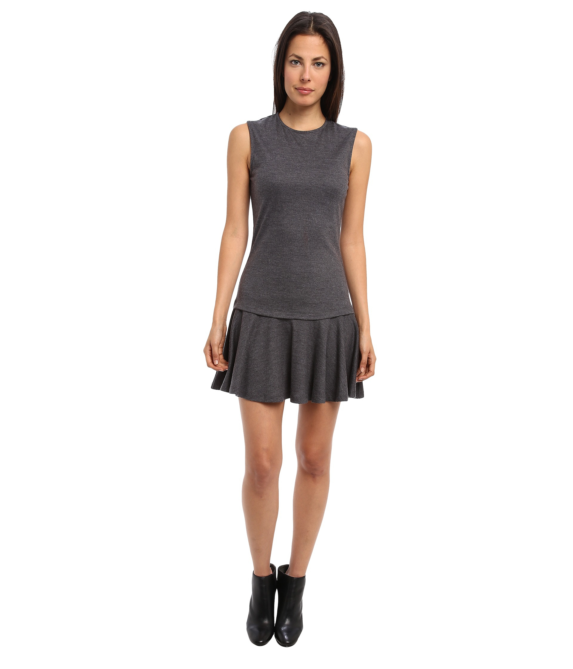 polo neck gown