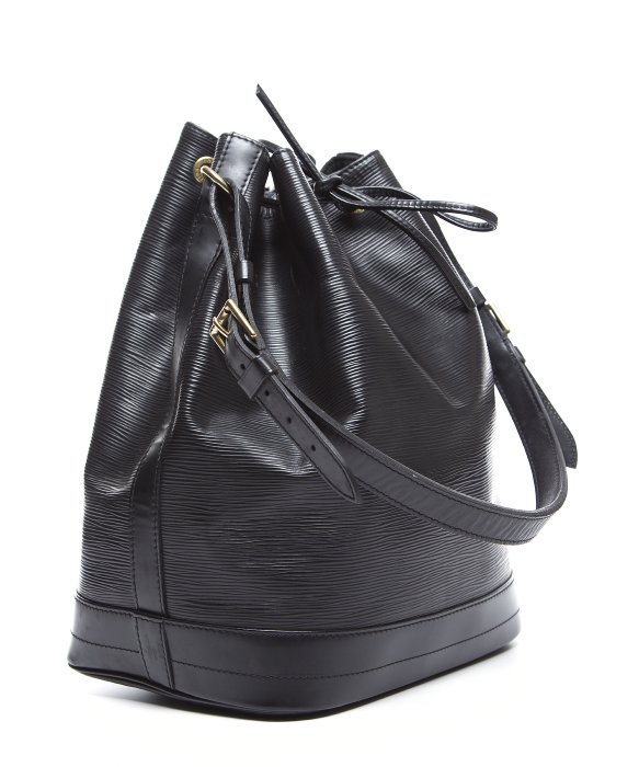 Lyst - Louis Vuitton Preowned Black Epi Leather Noe Drawstring Bag in Black