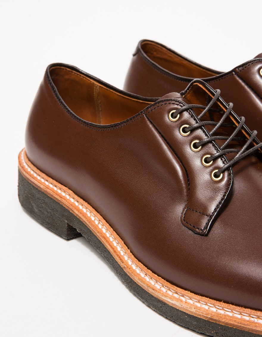 Lyst - Alden Lombardy Plain Toe Blucher in Brown for Men