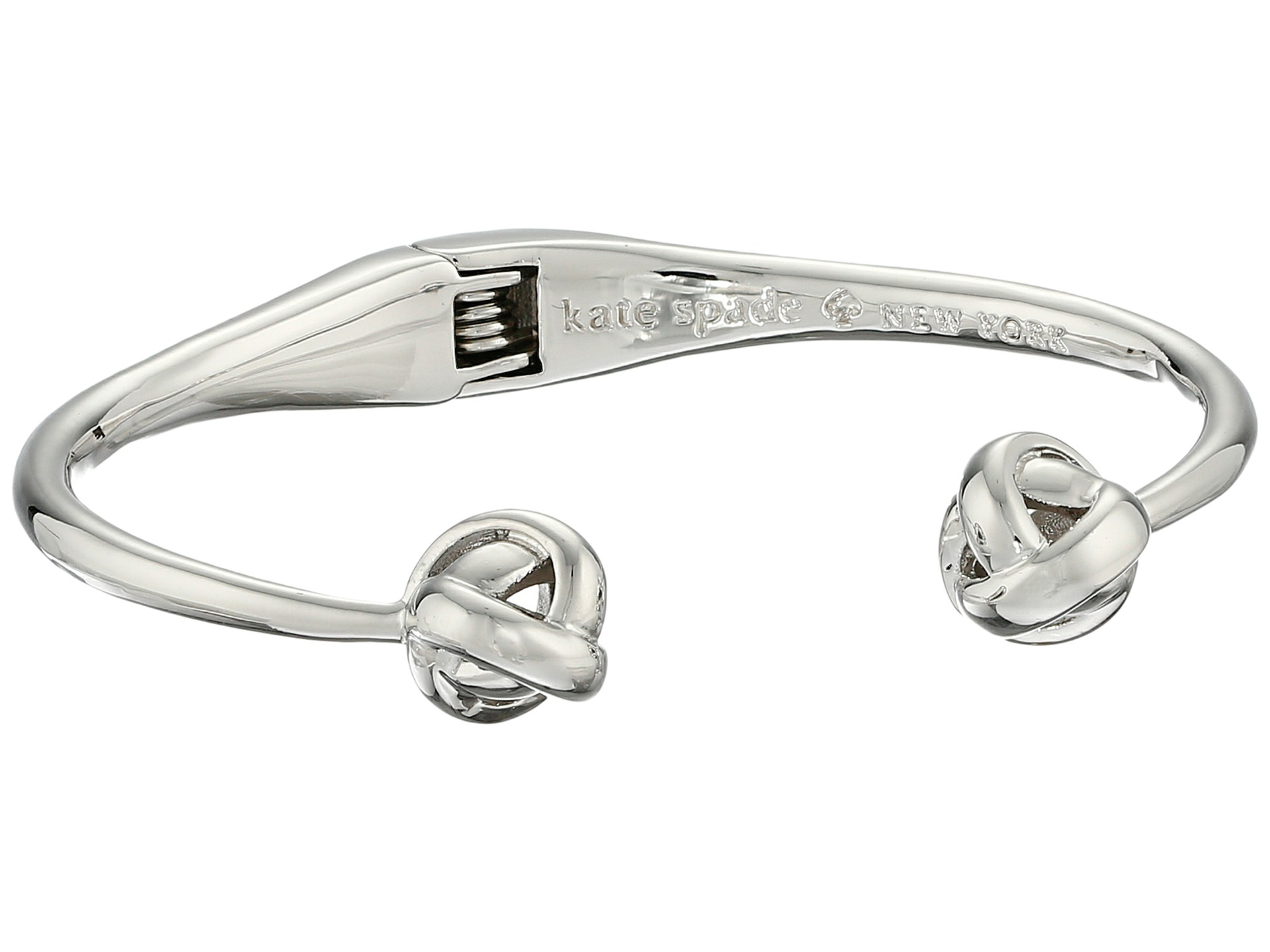 Lyst Kate Spade New York Dainty Sparklers Knot Cuff Bracelet In Gallery