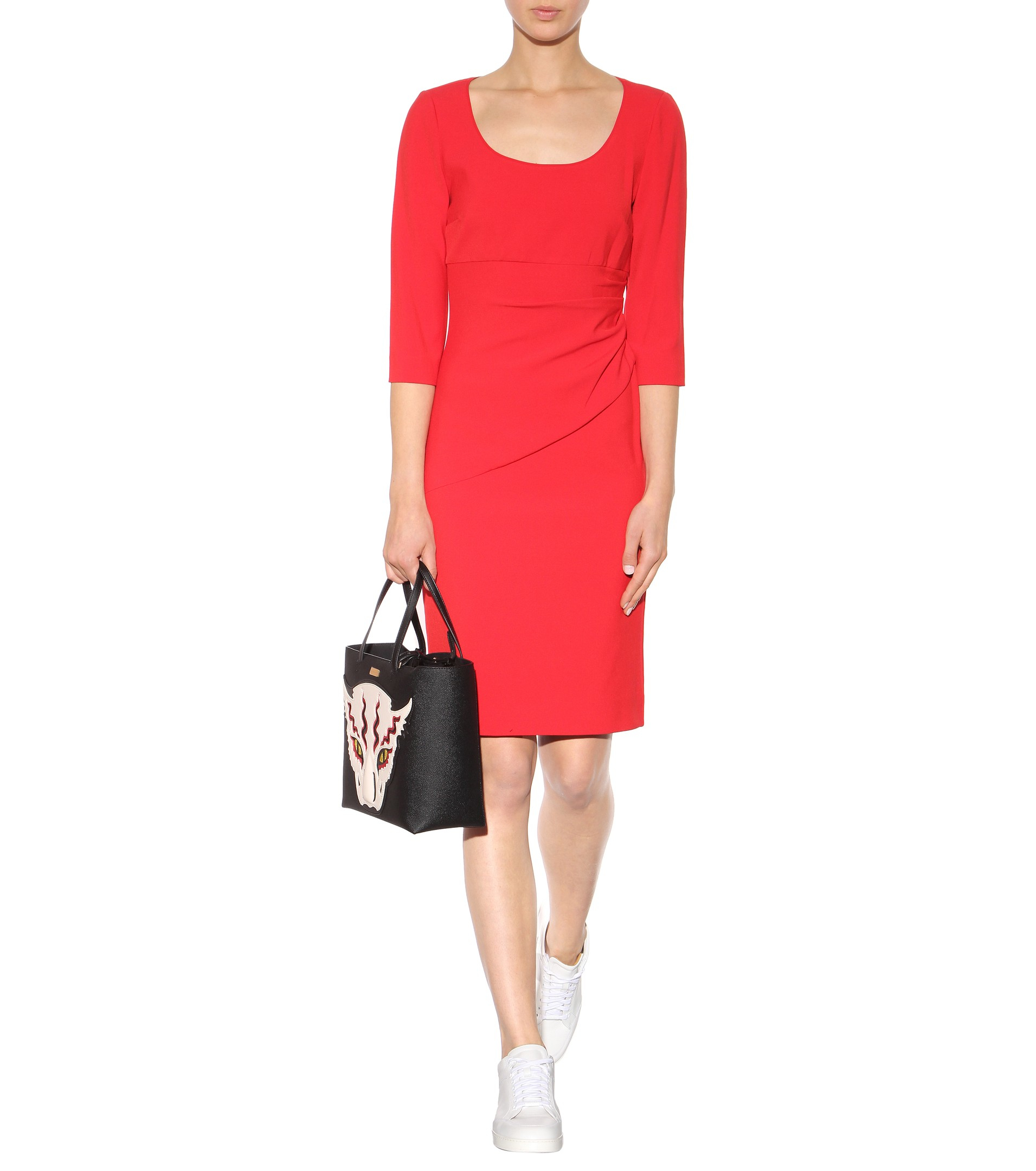 Lyst Diane Von Furstenberg Lillian Dress In Red Gallery