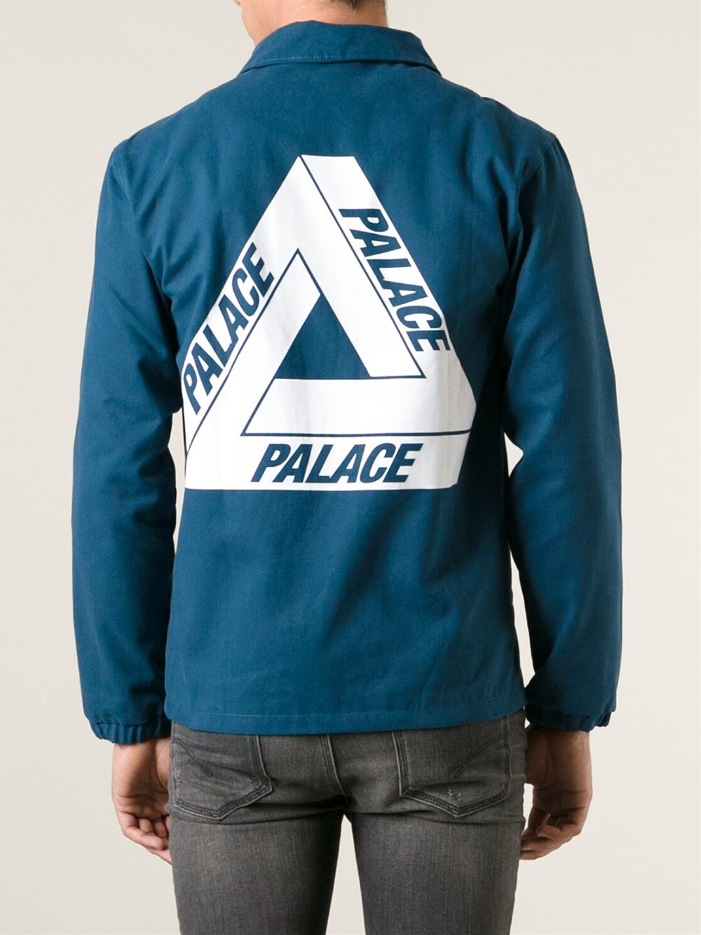 Lyst - Palace Coach Jacket in Blue for Men