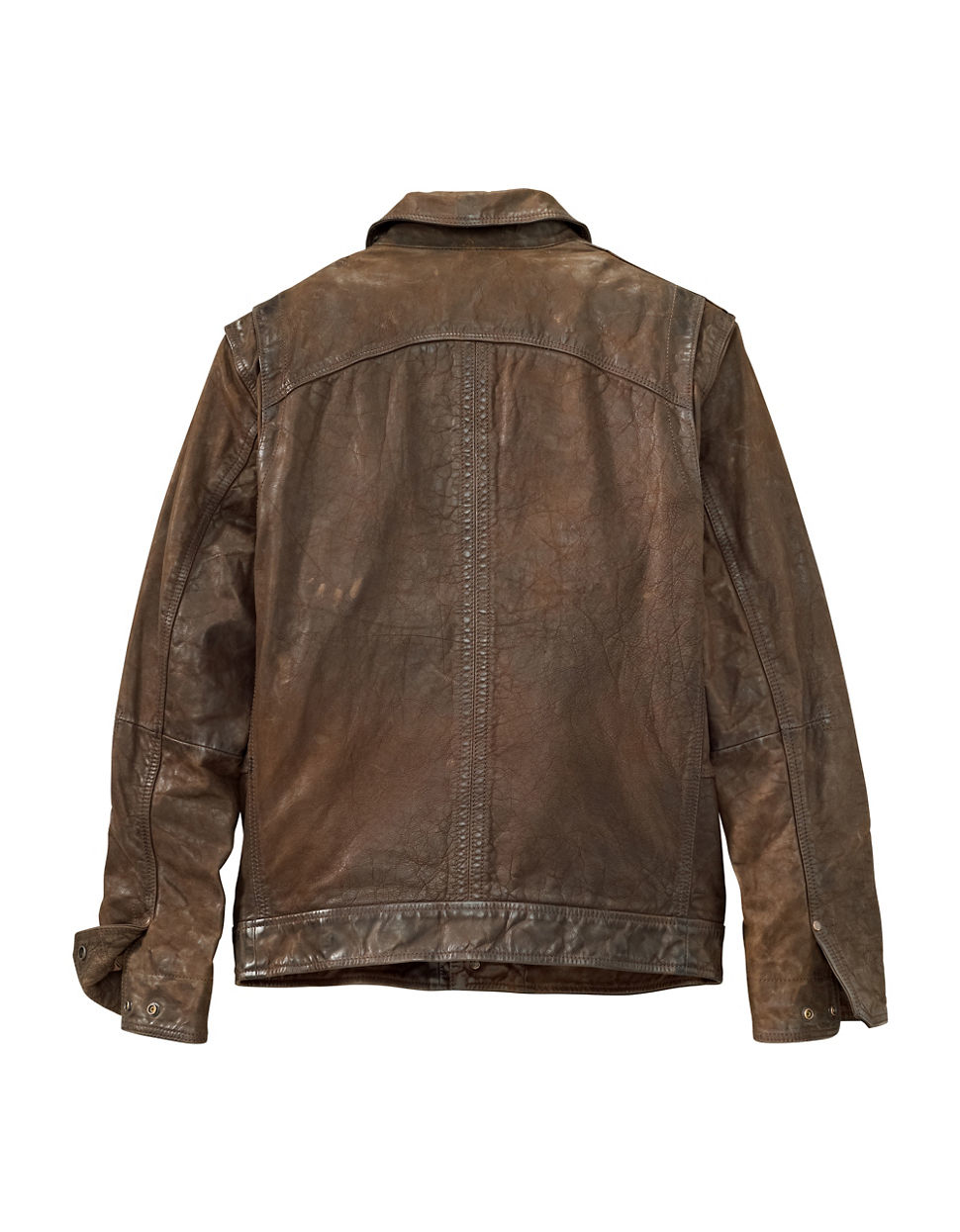 Timberland Tenon Water Resistant Leather Bomber Jacket in Brown for Men ...