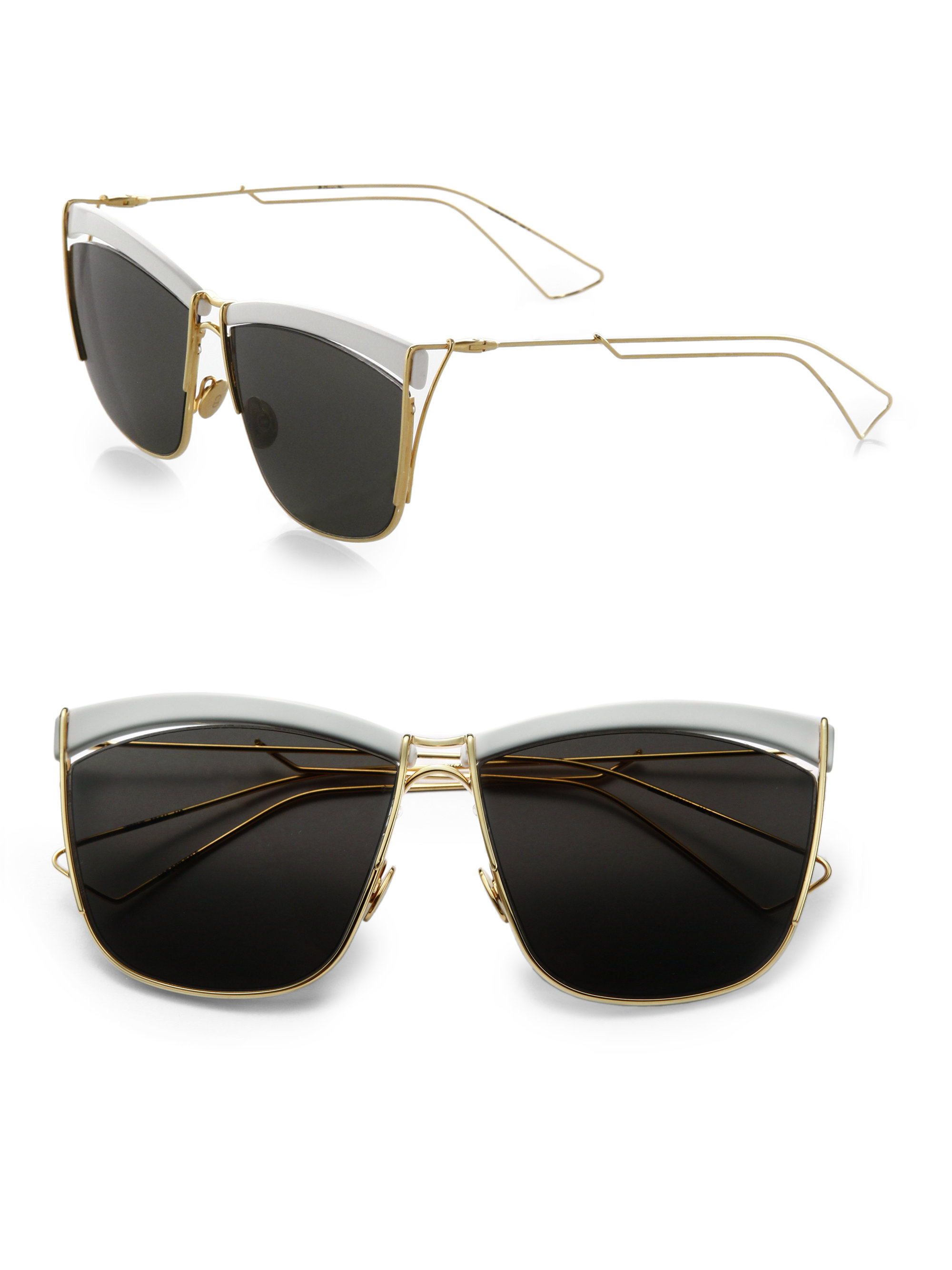 Lyst Dior So Electric 58mm Square Sunglasses In White For Men