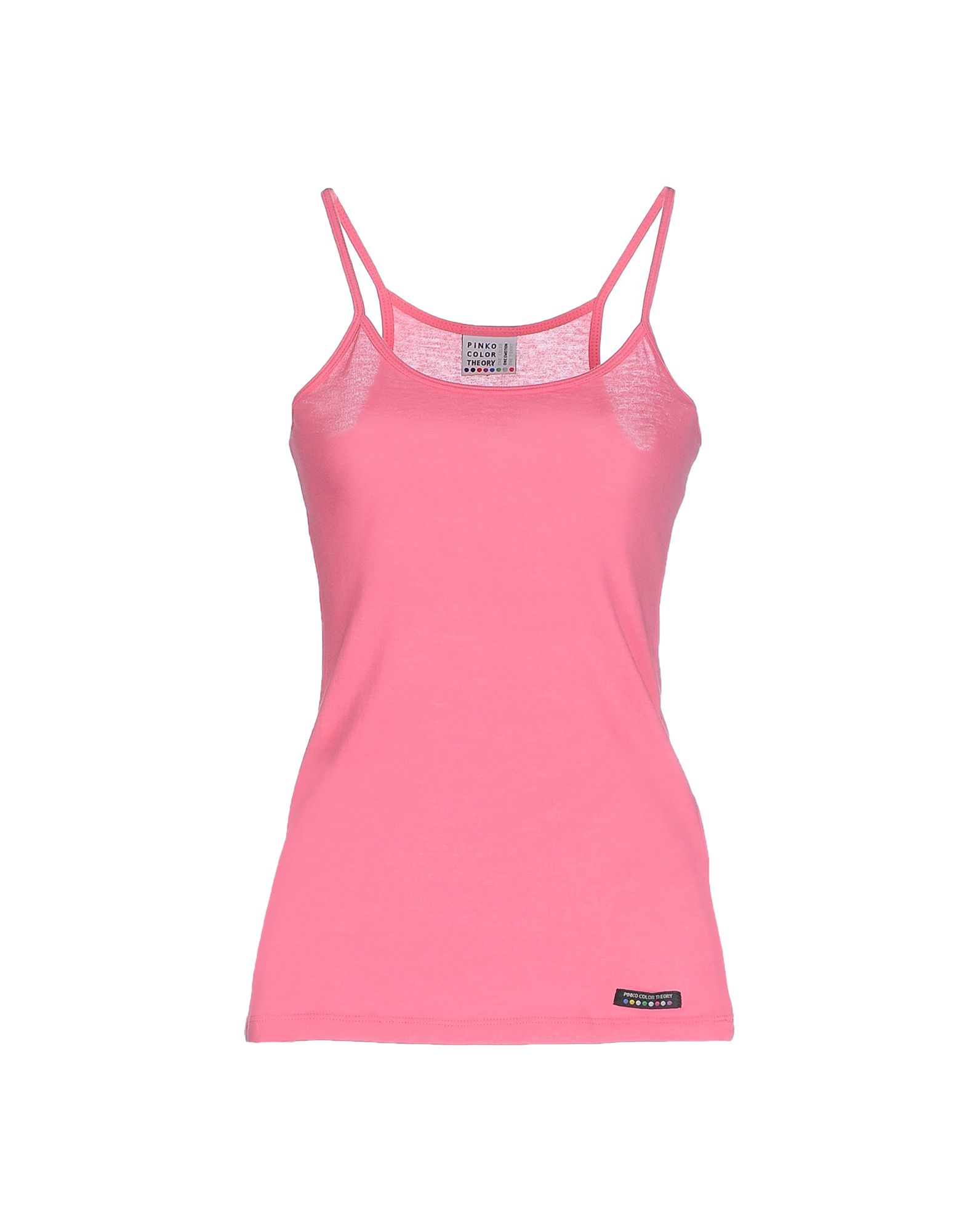 pinko tank top in purple lyst pinko tank top in purple lyst