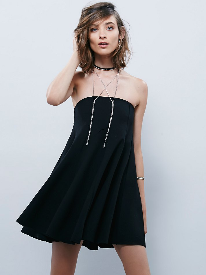 Lyst  Free People Womens Tube Dress in Black