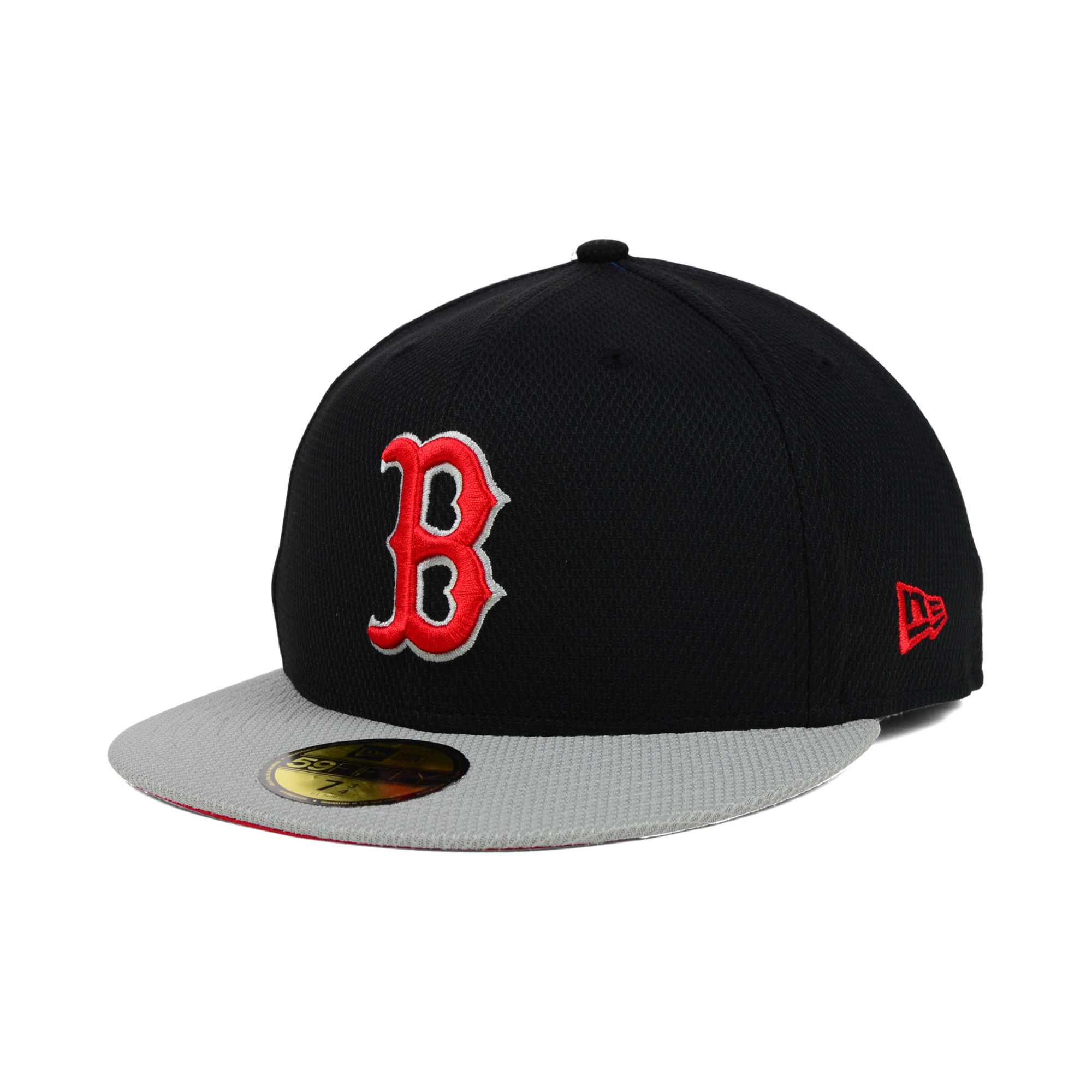 New Era Boston Red Sox Black Diamond Era 59fifty Cap in Red for Men ...