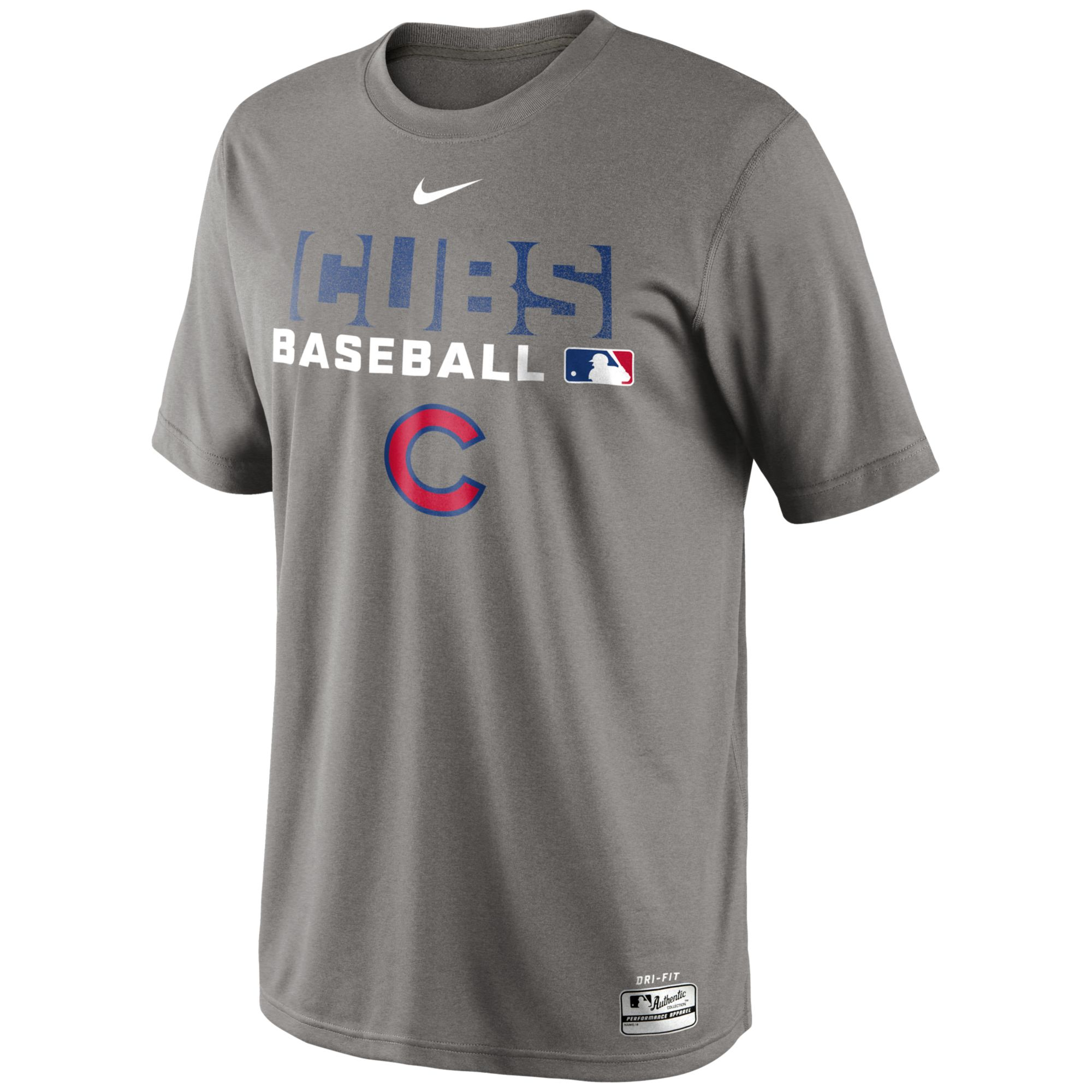 Nike Men'S Chicago Cubs Authentic Collection Dri-Fit Legend Team Issue ...