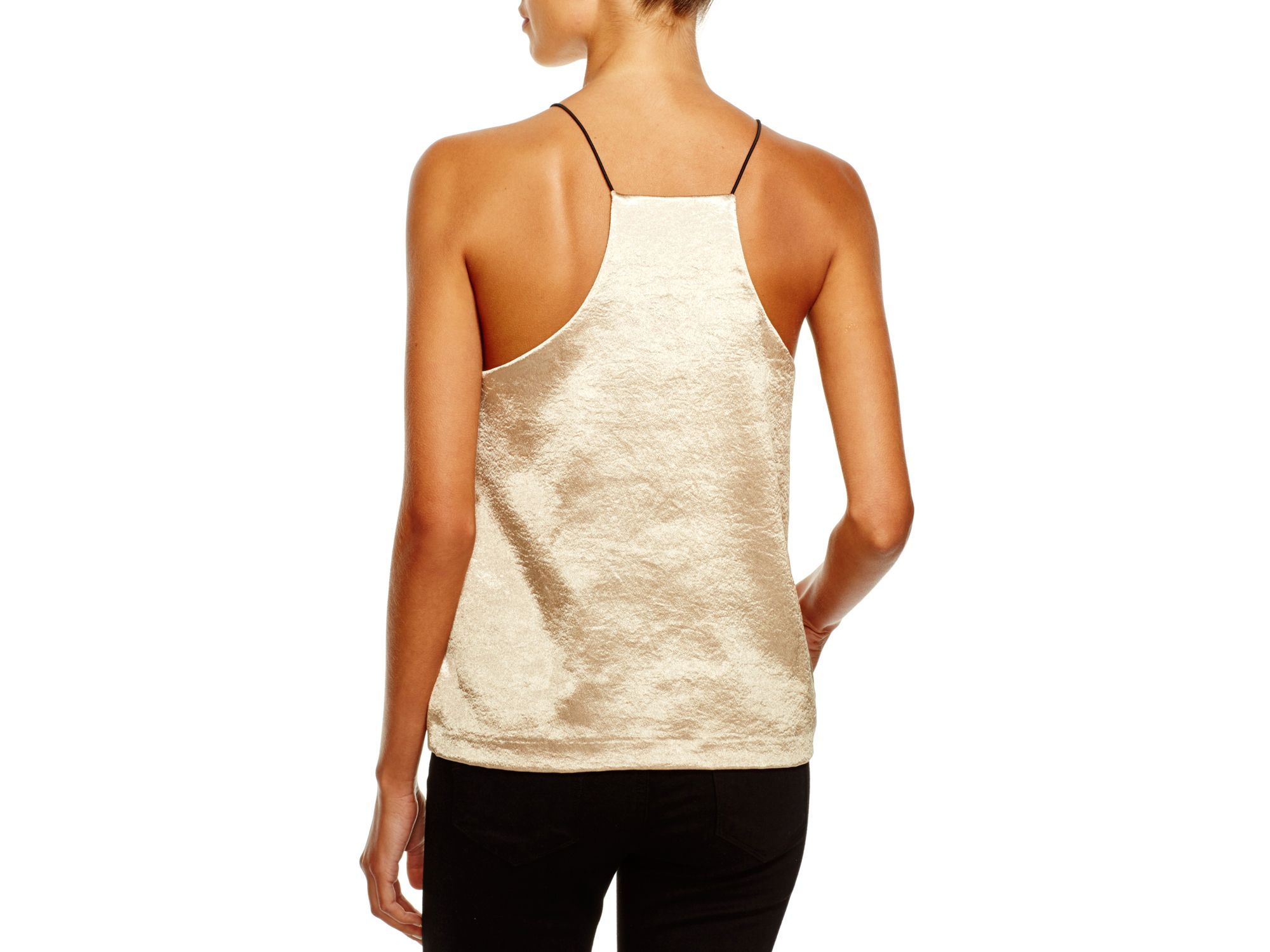 gold camisole top uk