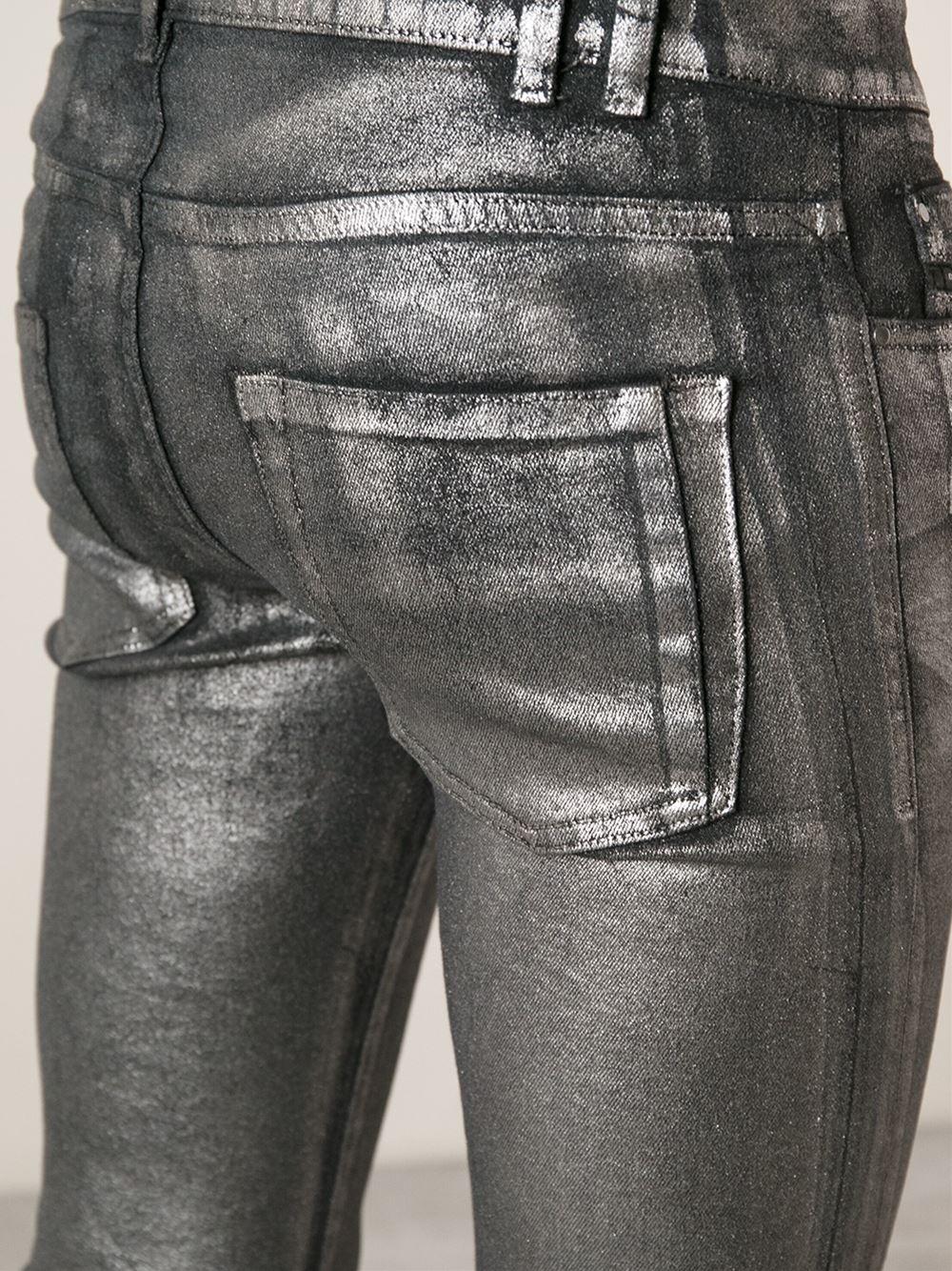 Diesel black gold Twotone Jeans in Gray for Men | Lyst