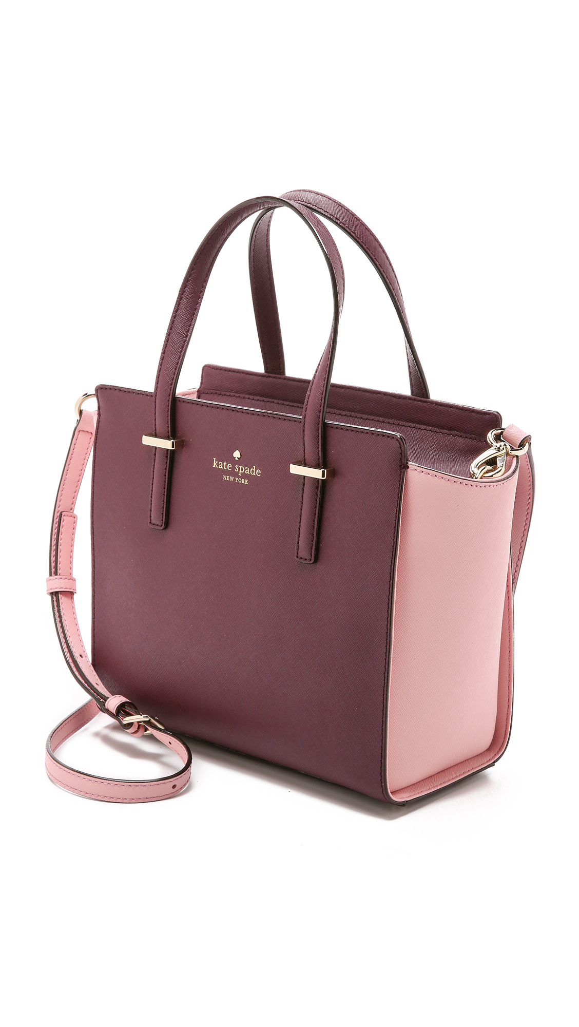 Lyst - Kate spade new york Small Hayden Satchel in Purple