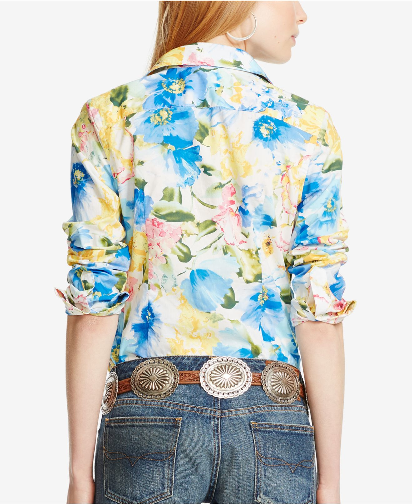 polo shirts floral