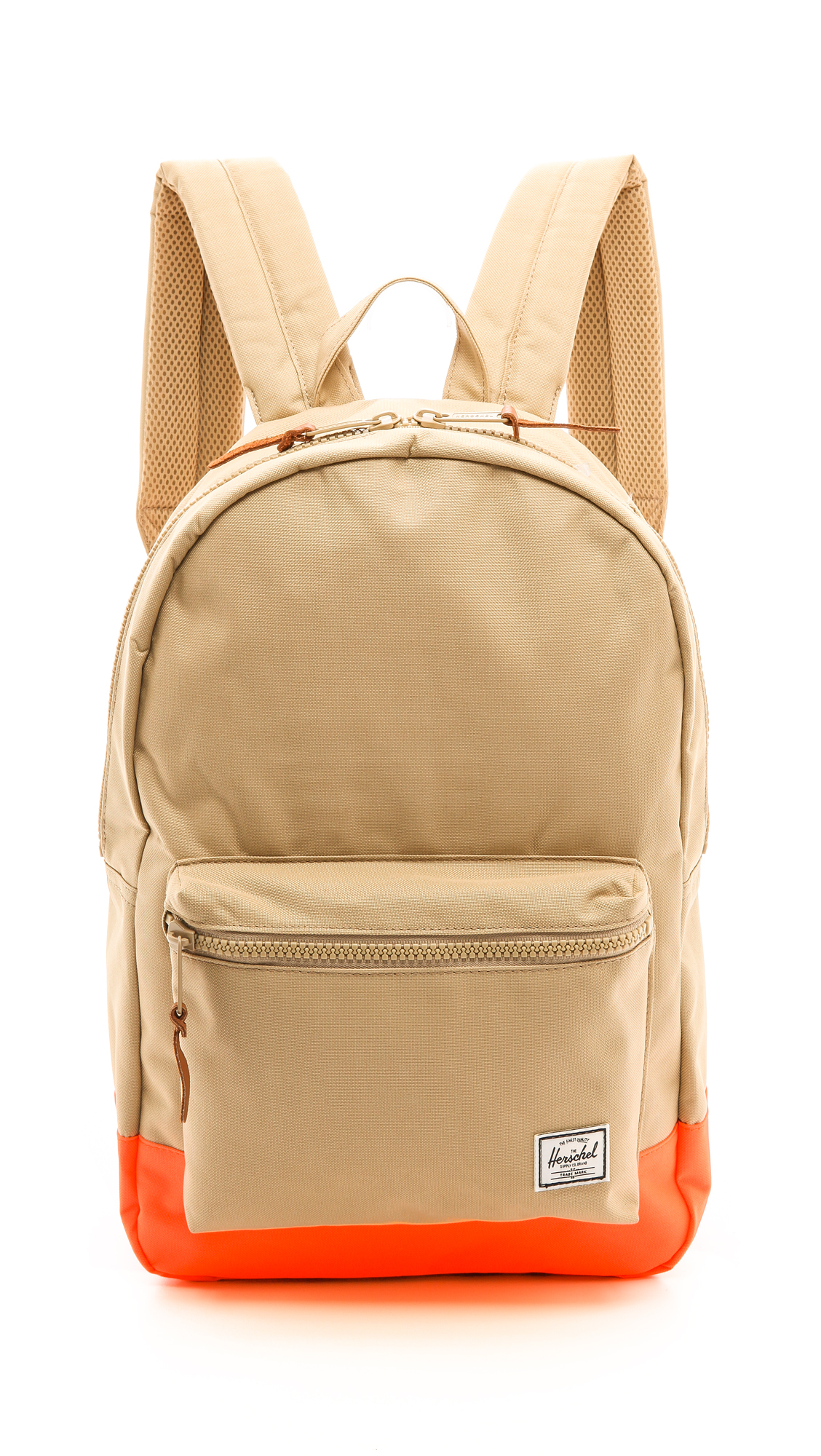 Herschel supply co. Settlement Backpack Khaki and Orange in Orange Lyst