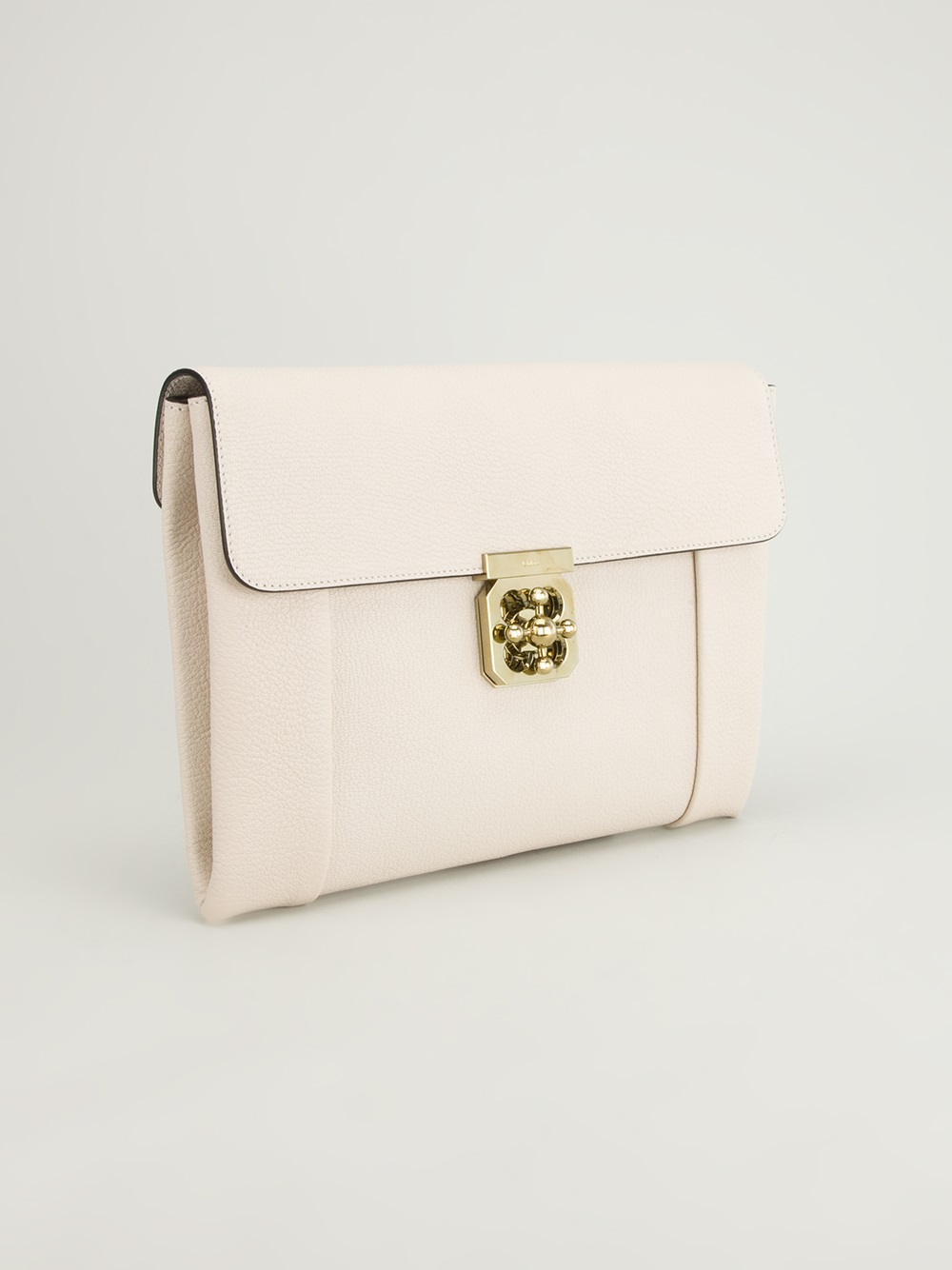 Chlo Elsie Clutch in Beige (nude \u0026amp; neutrals) | Lyst