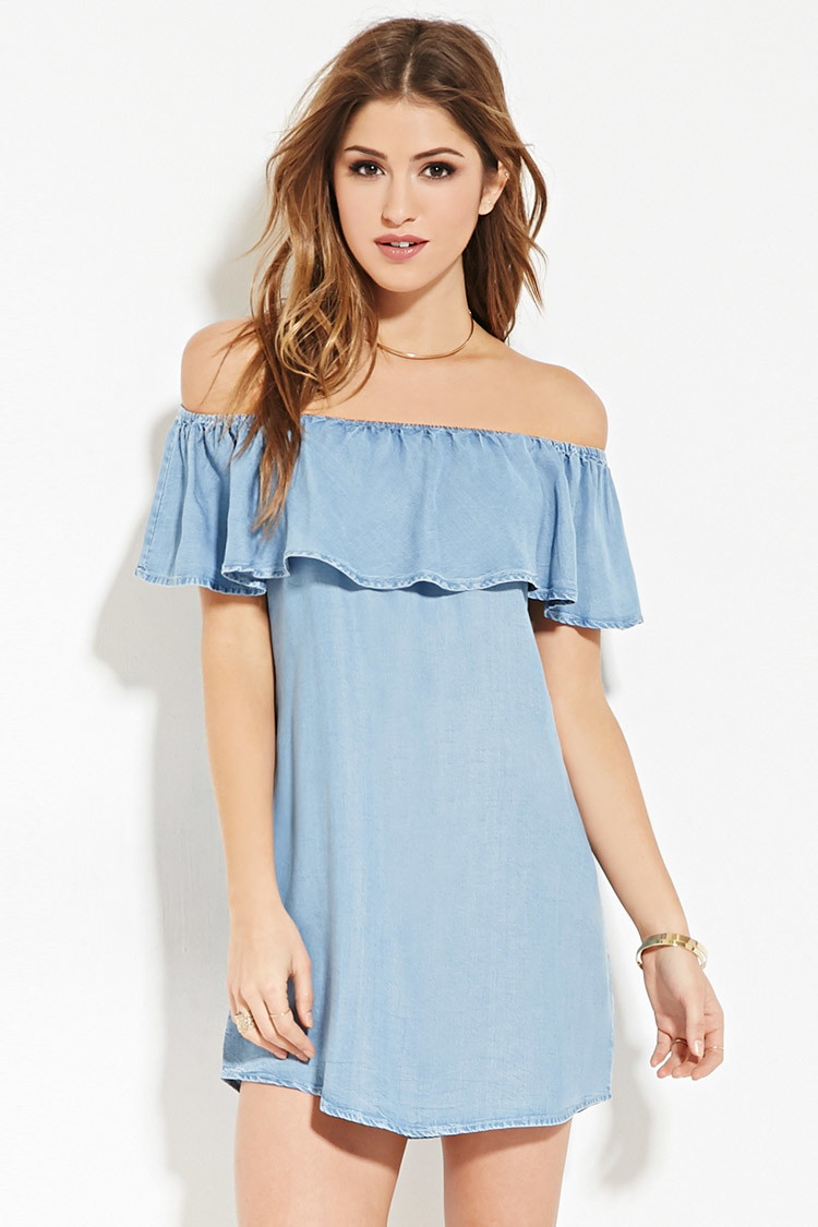 Off the shoulder dress