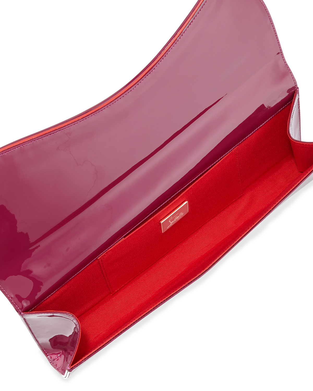christian louboutin pigalle patent clutch christian louboutin pigalle patent clutch