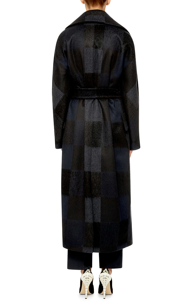 mohair trench coat