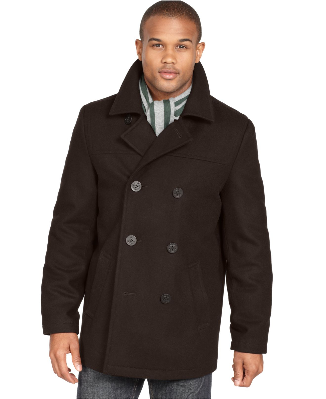 Mens Big And Tall Wool Pea Coats - Coat Nj