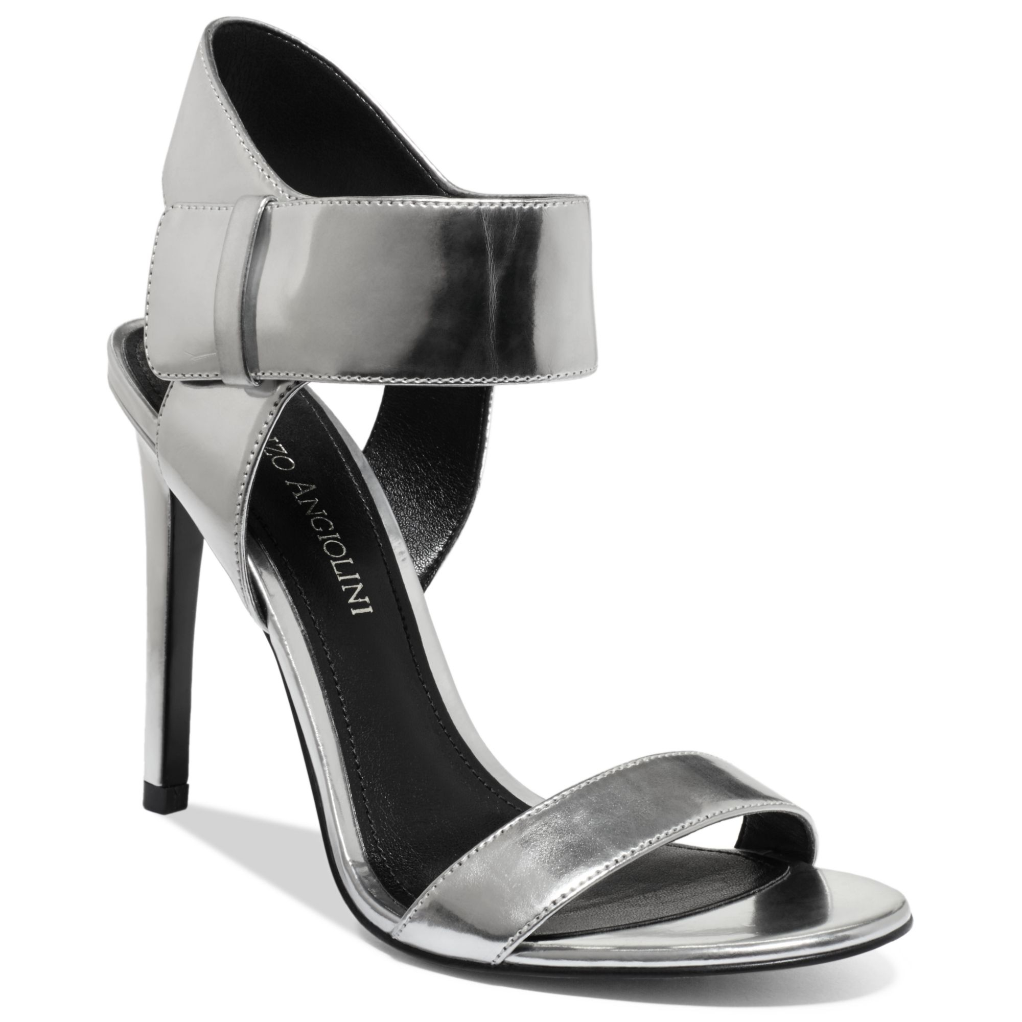 Lyst - Enzo angiolini Brodee Evening Sandals in Metallic