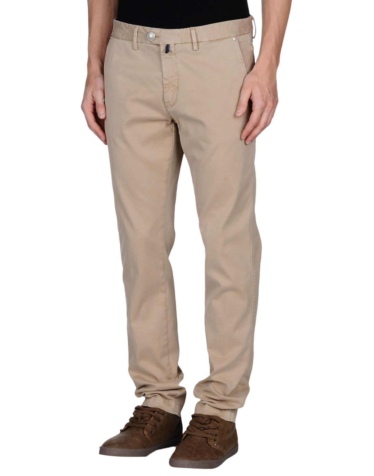 Luigi borrelli napoli Casual Trouser in Beige for Men - Save 50% | Lyst