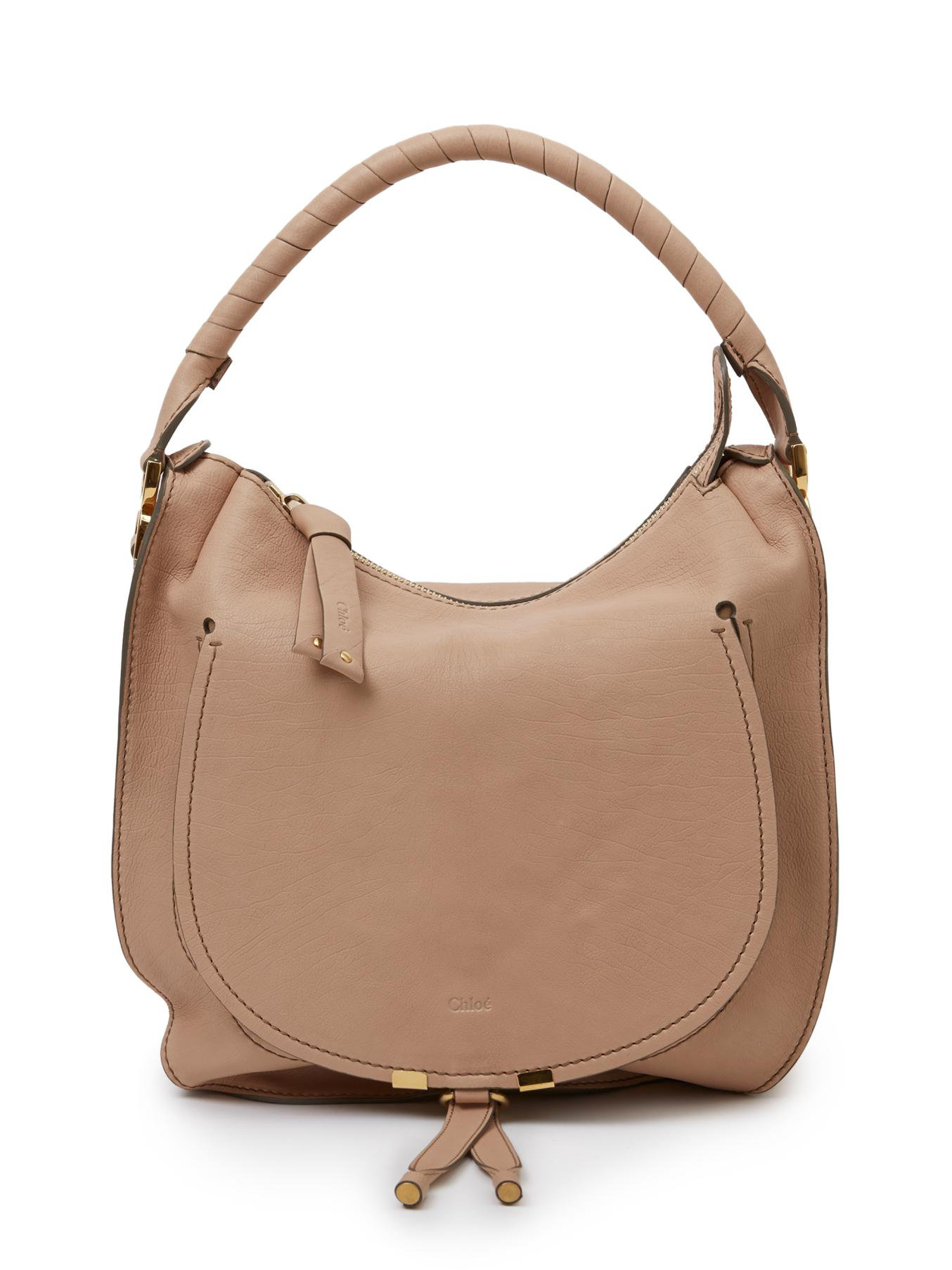 Lyst Chloé Pure Marcie Hobo Bag In Natural Gallery