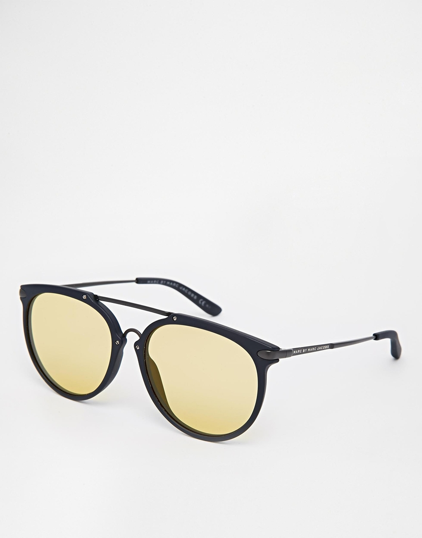 Marc jacobs Marc By Round Sunglasses in Blue for Men Lyst