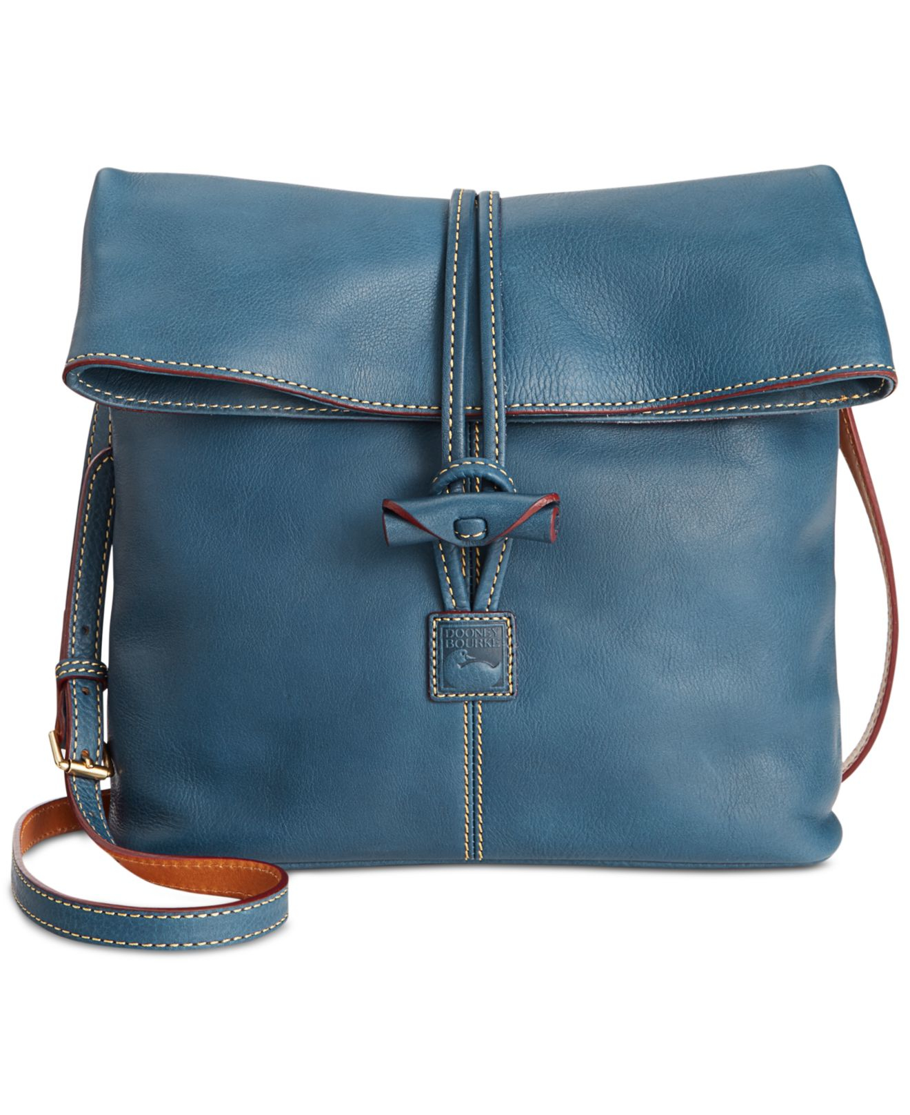 Lyst Dooney & Bourke Florentine Medium Toggle Crossbody Bag in Blue