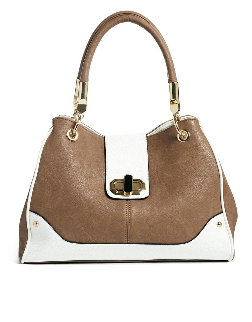 Dune Dayla Shoulder Bag in Brown | Lyst