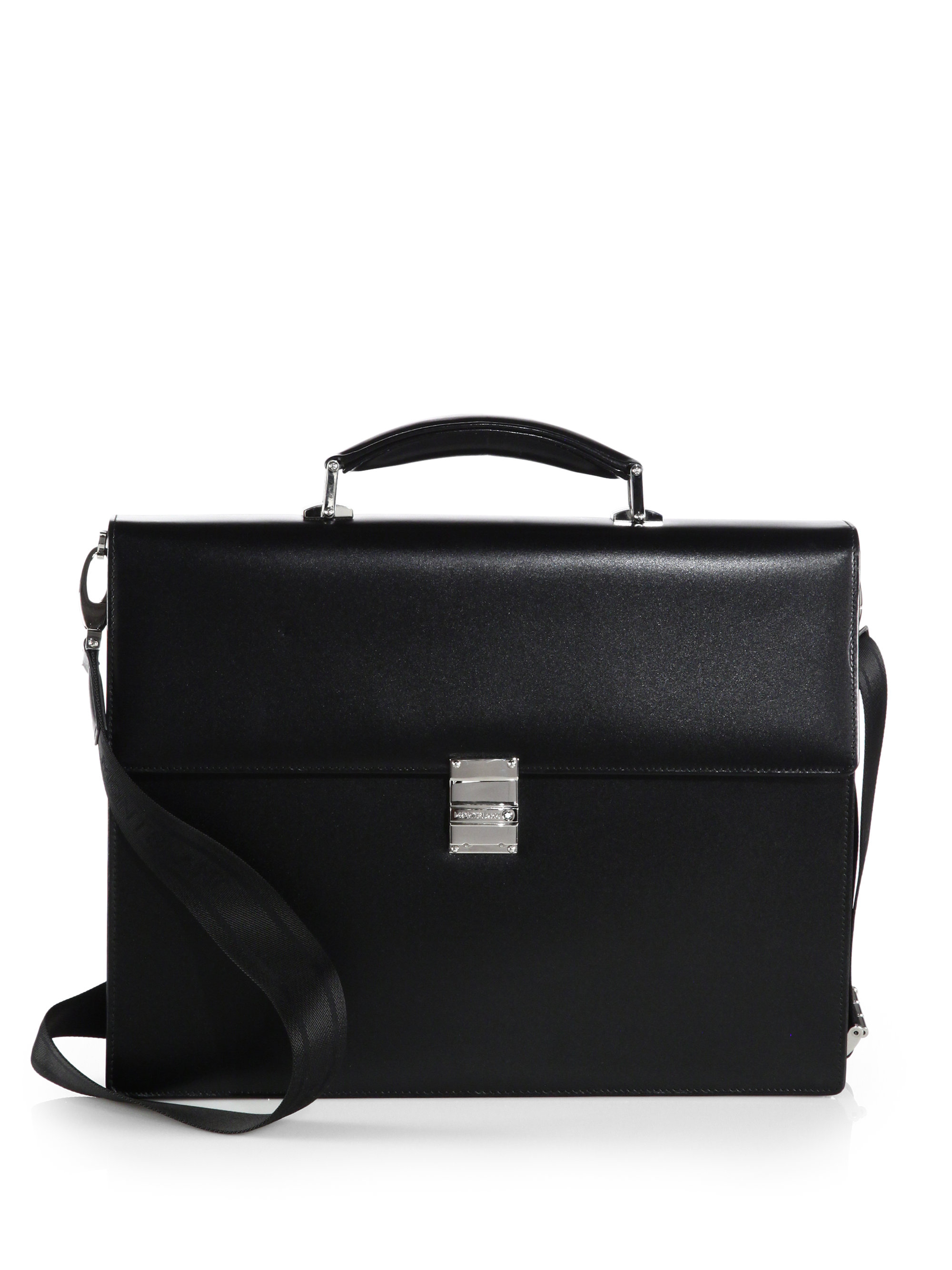 mont blanc mens briefcase