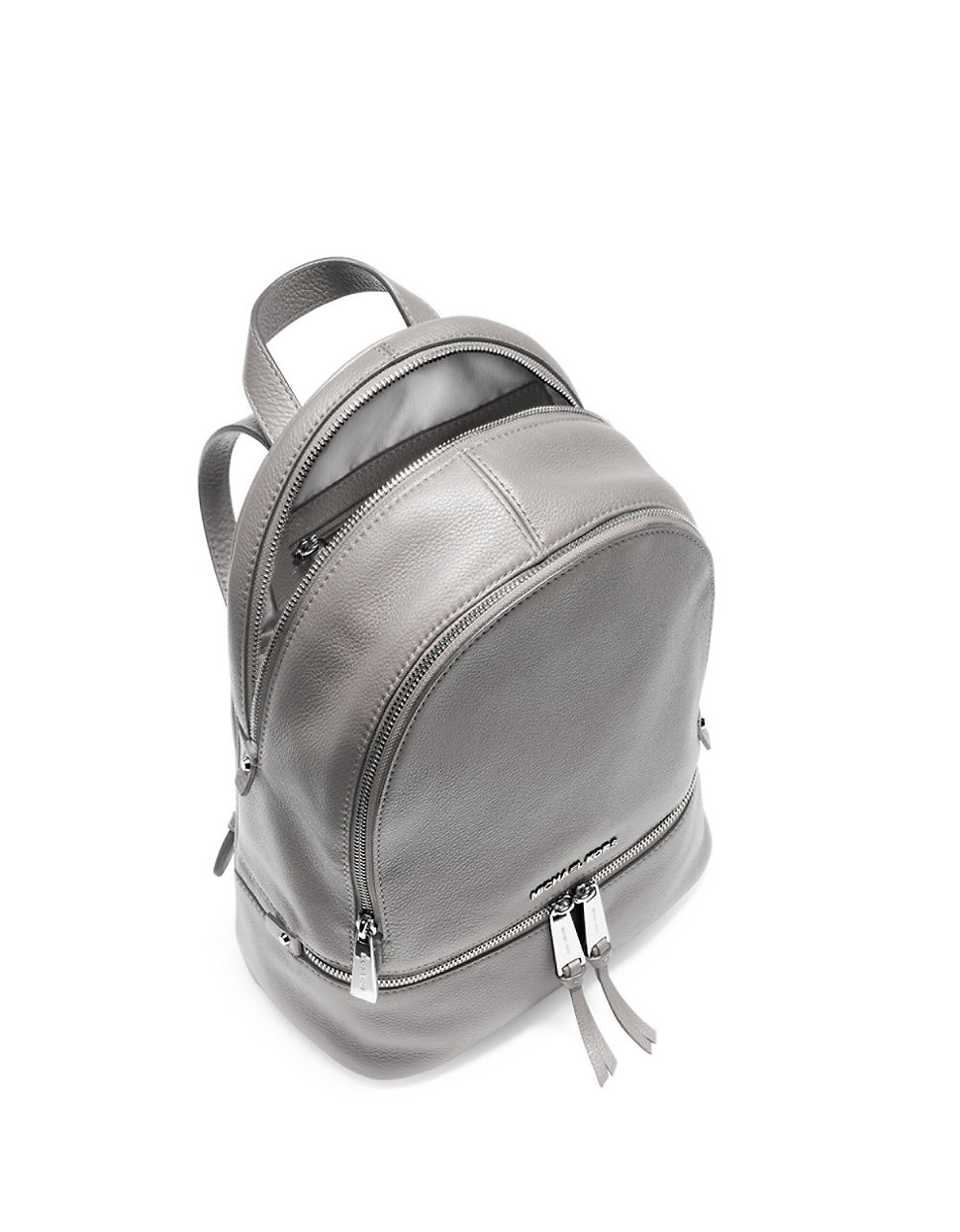 michael kors grey backpack