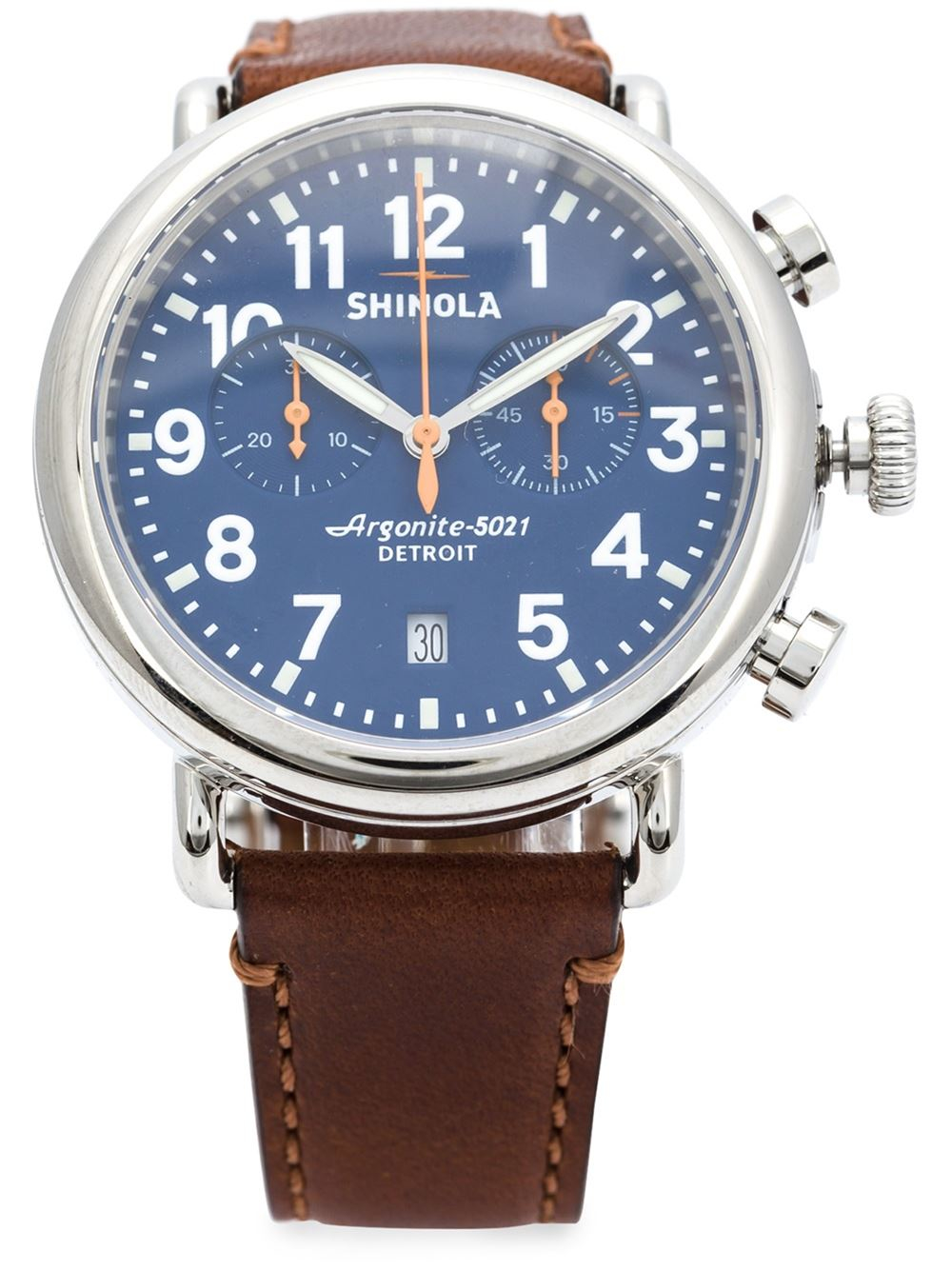blue shinola watch