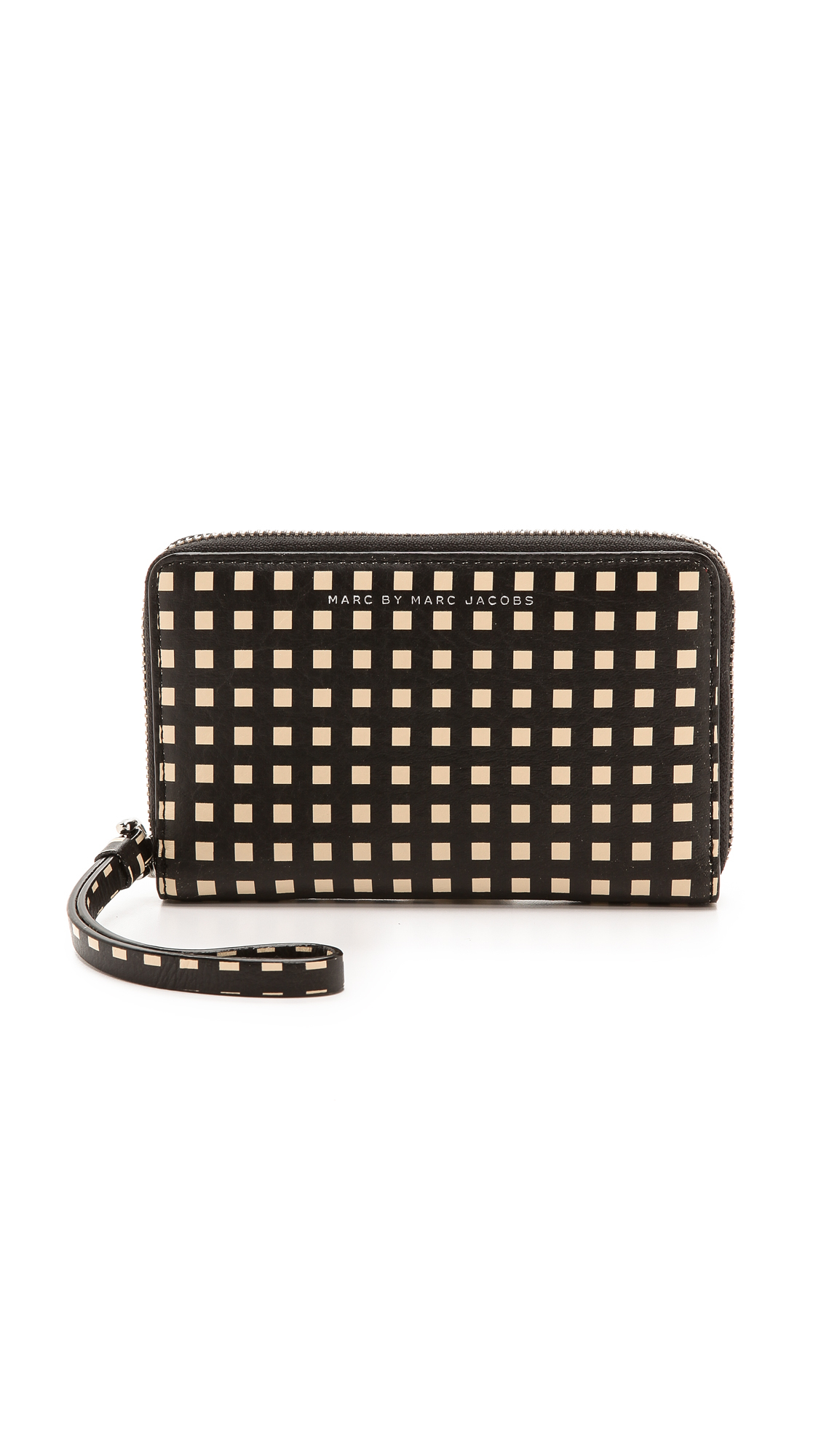 Lyst Marc By Marc Jacobs Zip Around Wallet in Black