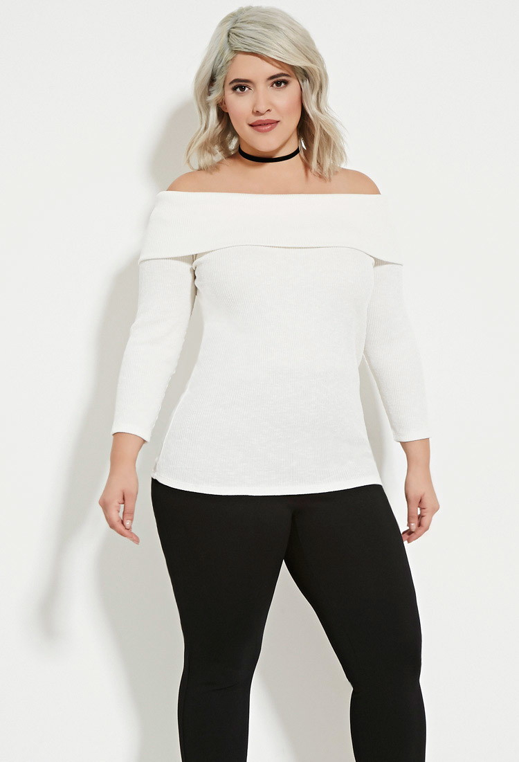 white wrap sweater forever 21 shirt women