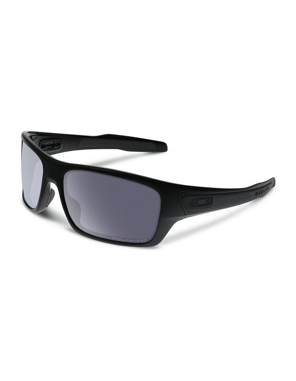 Oakley Polarized Turbine Rectangular Sunglasses in Black for Men Lyst