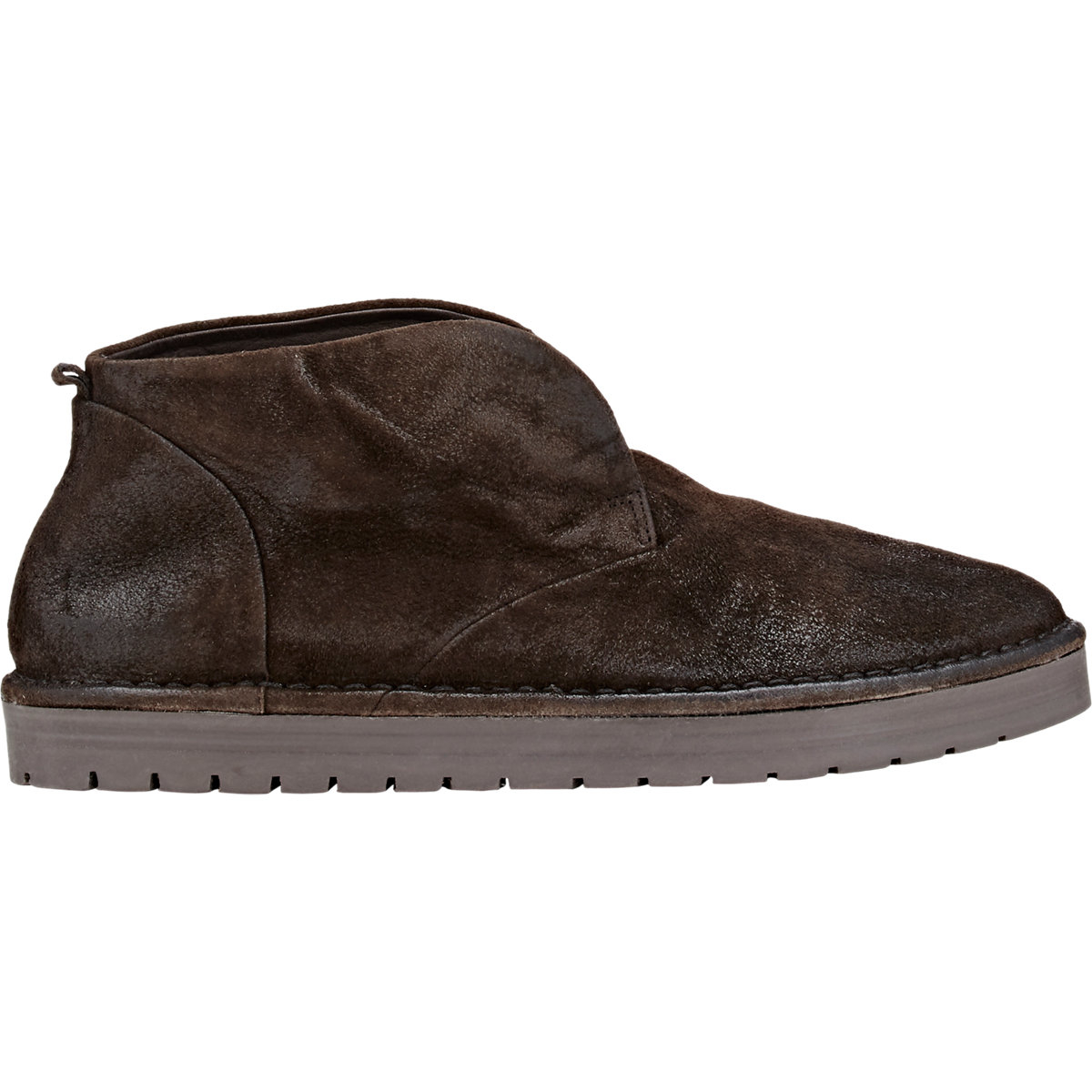 Lyst - Marsèll Suede Laceless Chukka Boots in Brown for Men