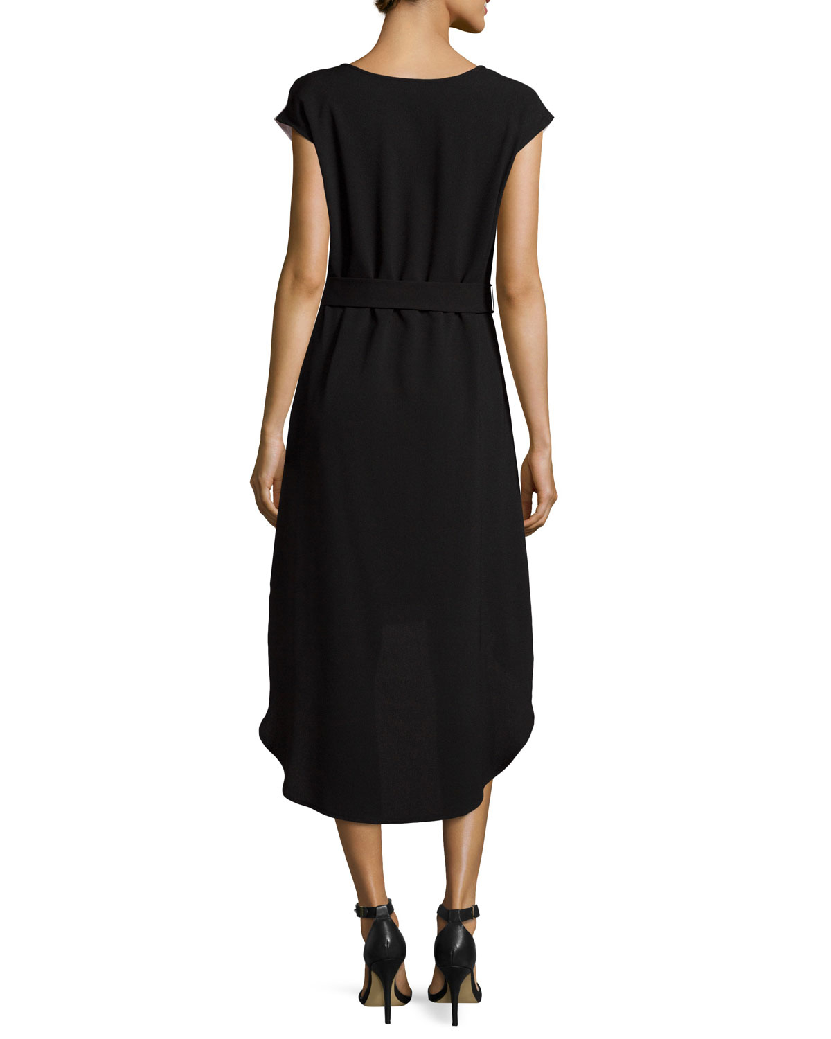 Sharagano Black Dress
