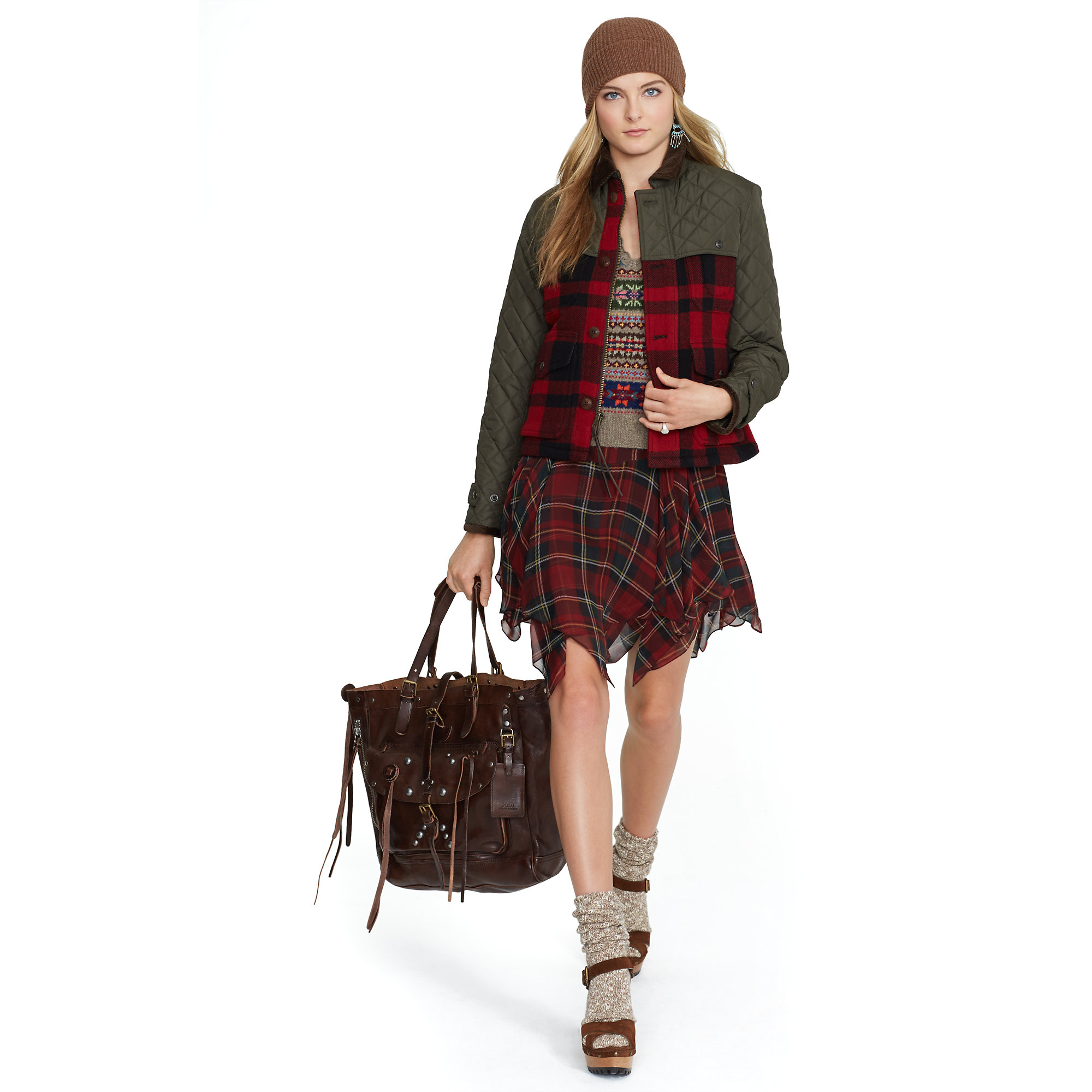 ralph lauren tartan pants