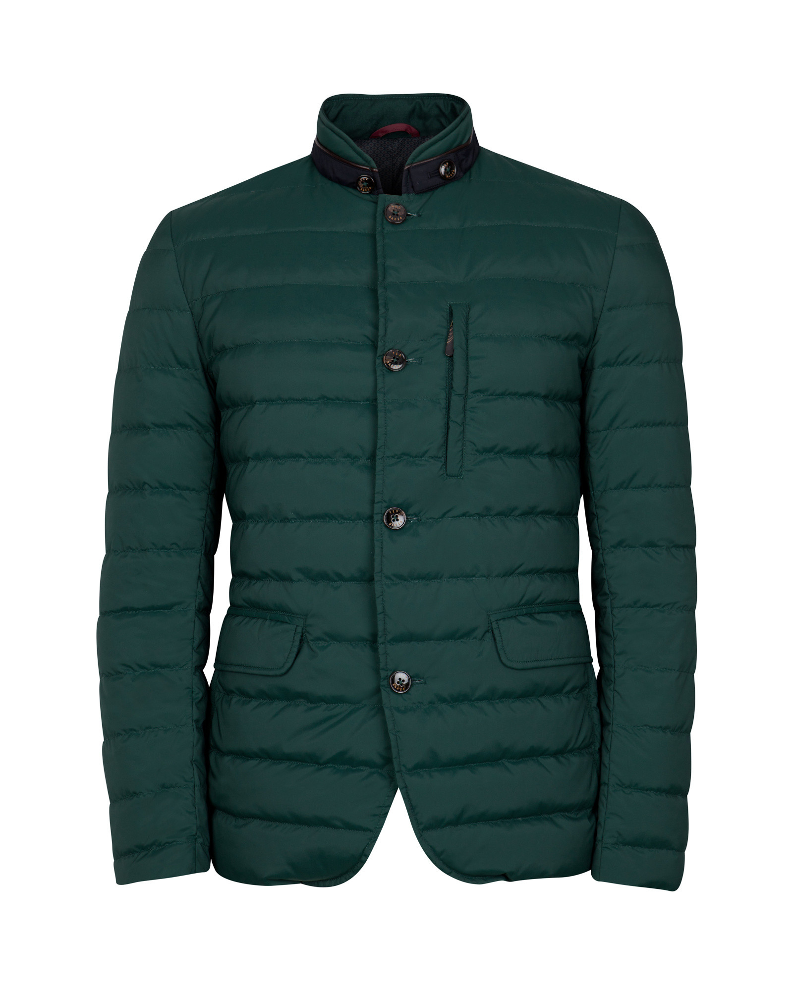 Lyst - Ted Baker Quilted Jacket in Green for Men