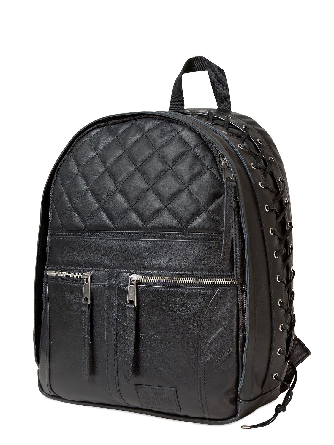 eastpak black webbed