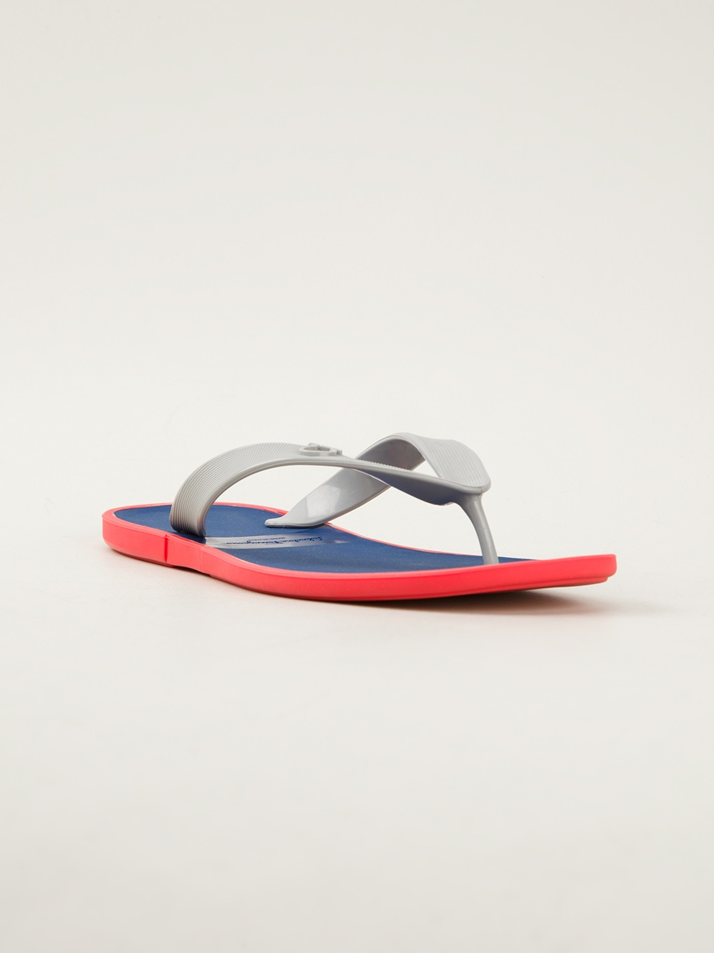 Lyst Ferragamo Gym Flip Flops in Blue for Men