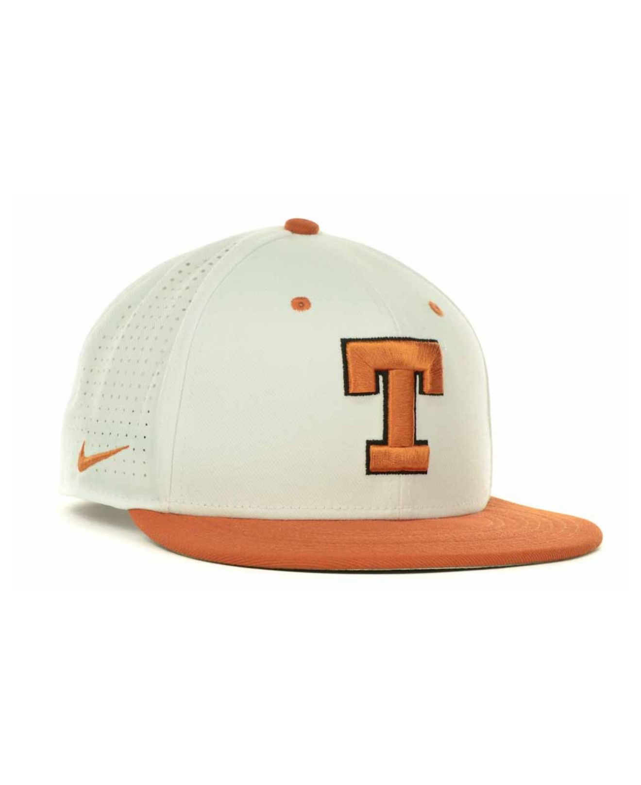 texas longhorns nike ncaa aerobill true fitted baseball cap